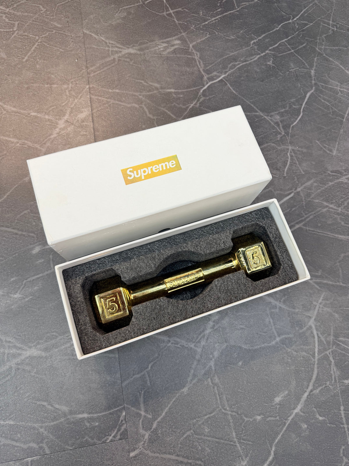 Supreme Plated Dumbbell Gold Plated