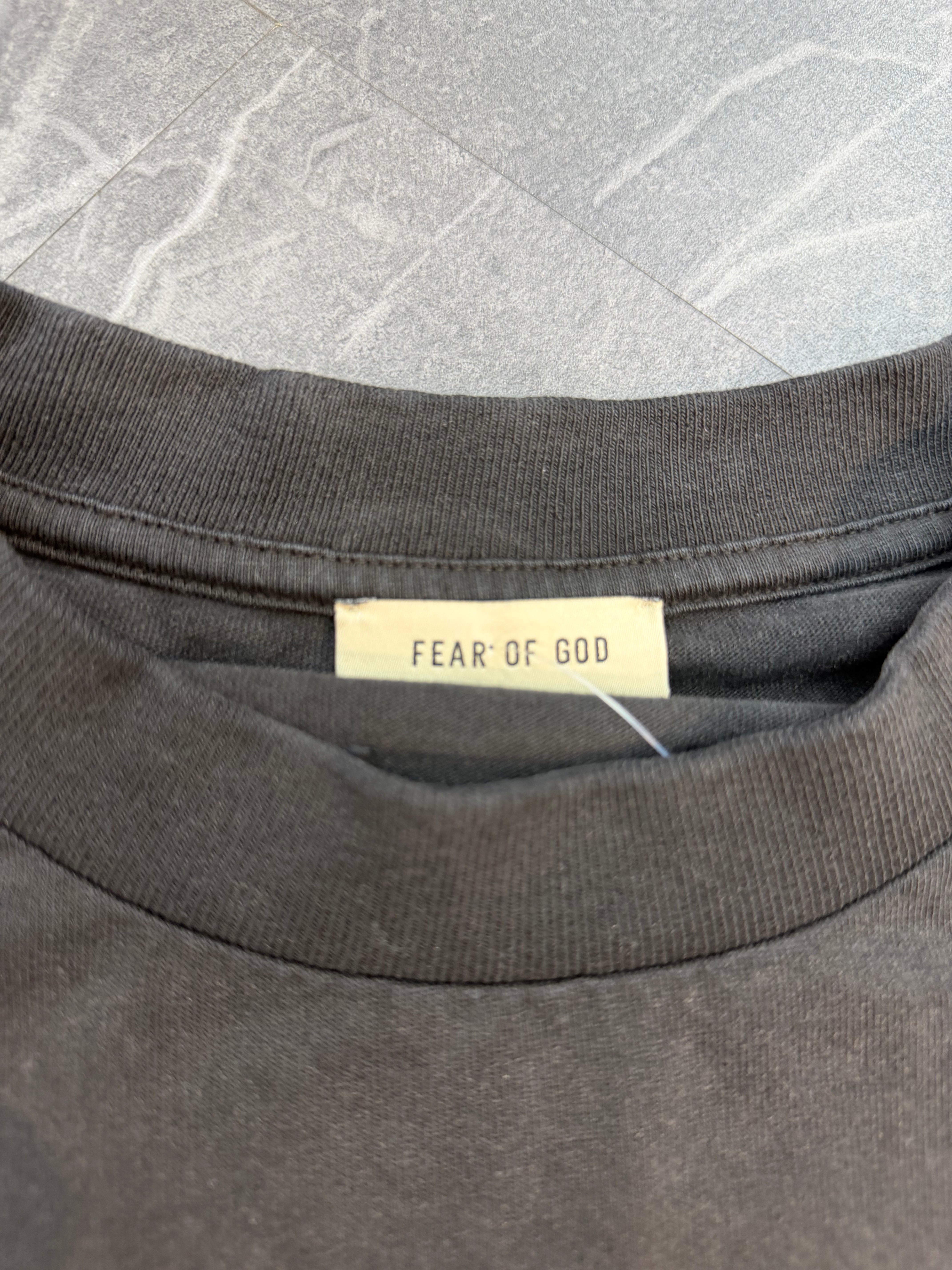 Essentials FOG Front Logo Tee Black