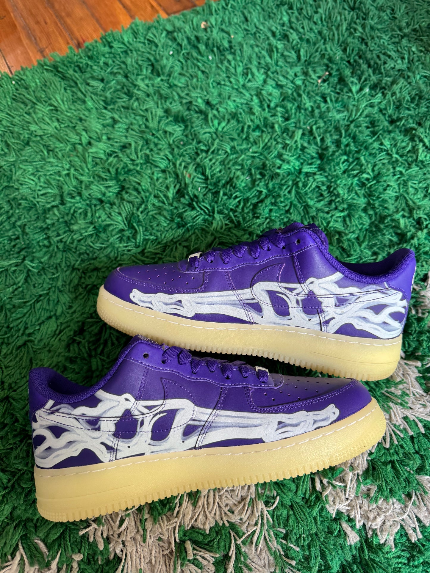 Nike Air Force 1 Low “Purple Skeleton”