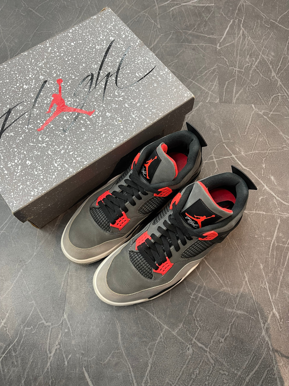 Jordan 4 “Infrared” (Size 13) (Lightly Worn)
