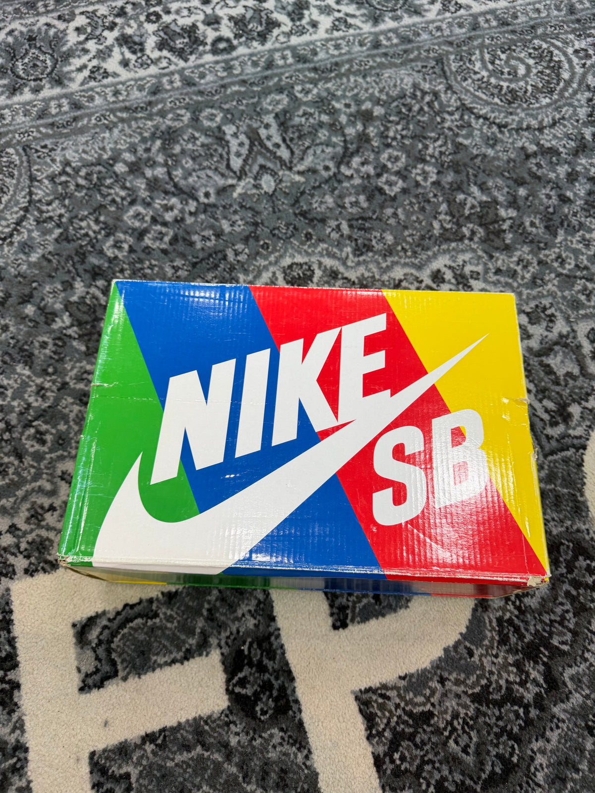 Nike SB Dunk Low Grateful Dead “Opti Yellow” (Size 9.5) (Lightly Worn) - Image 6