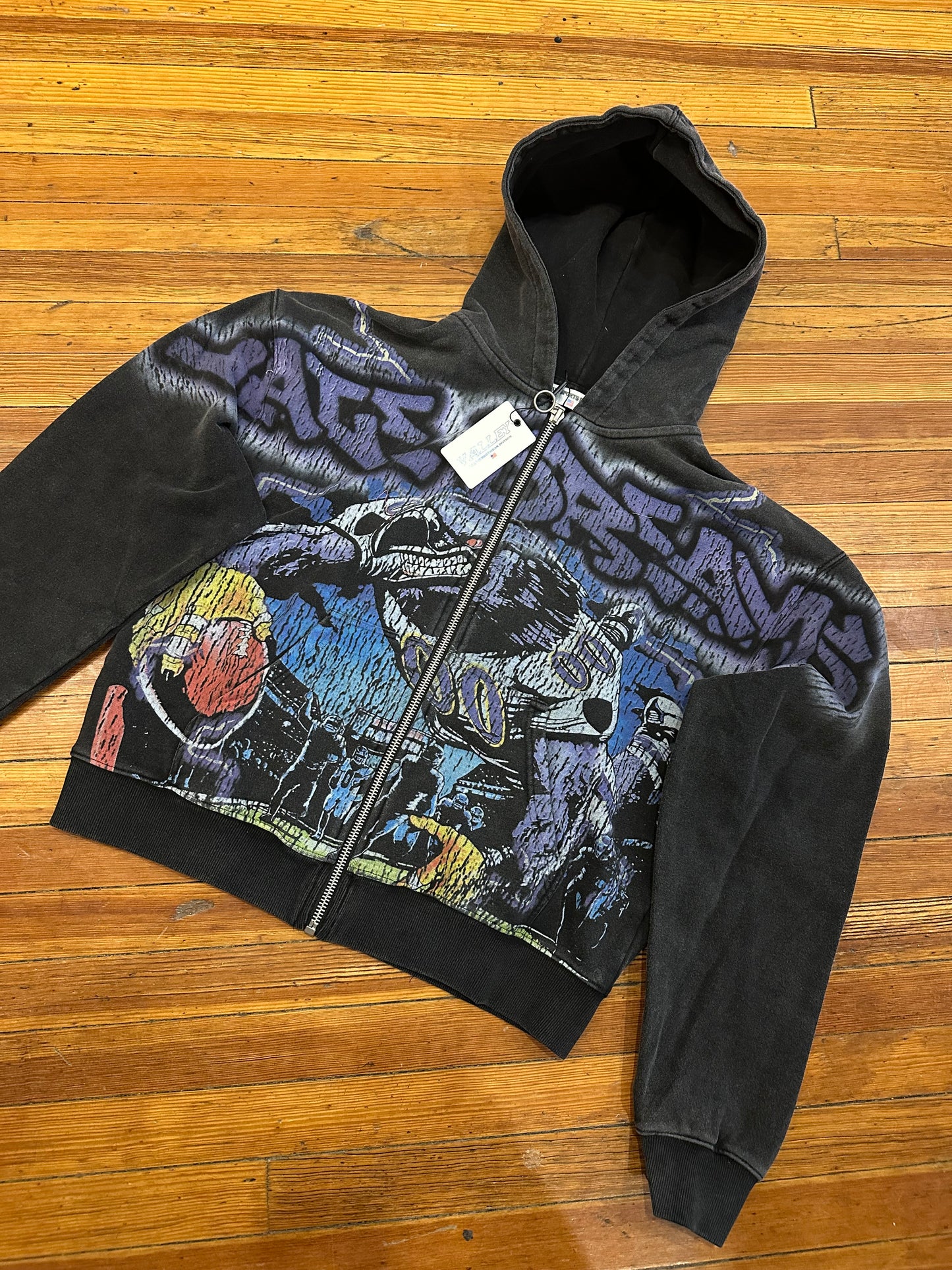 Vale Forever Zip Up “Raven”