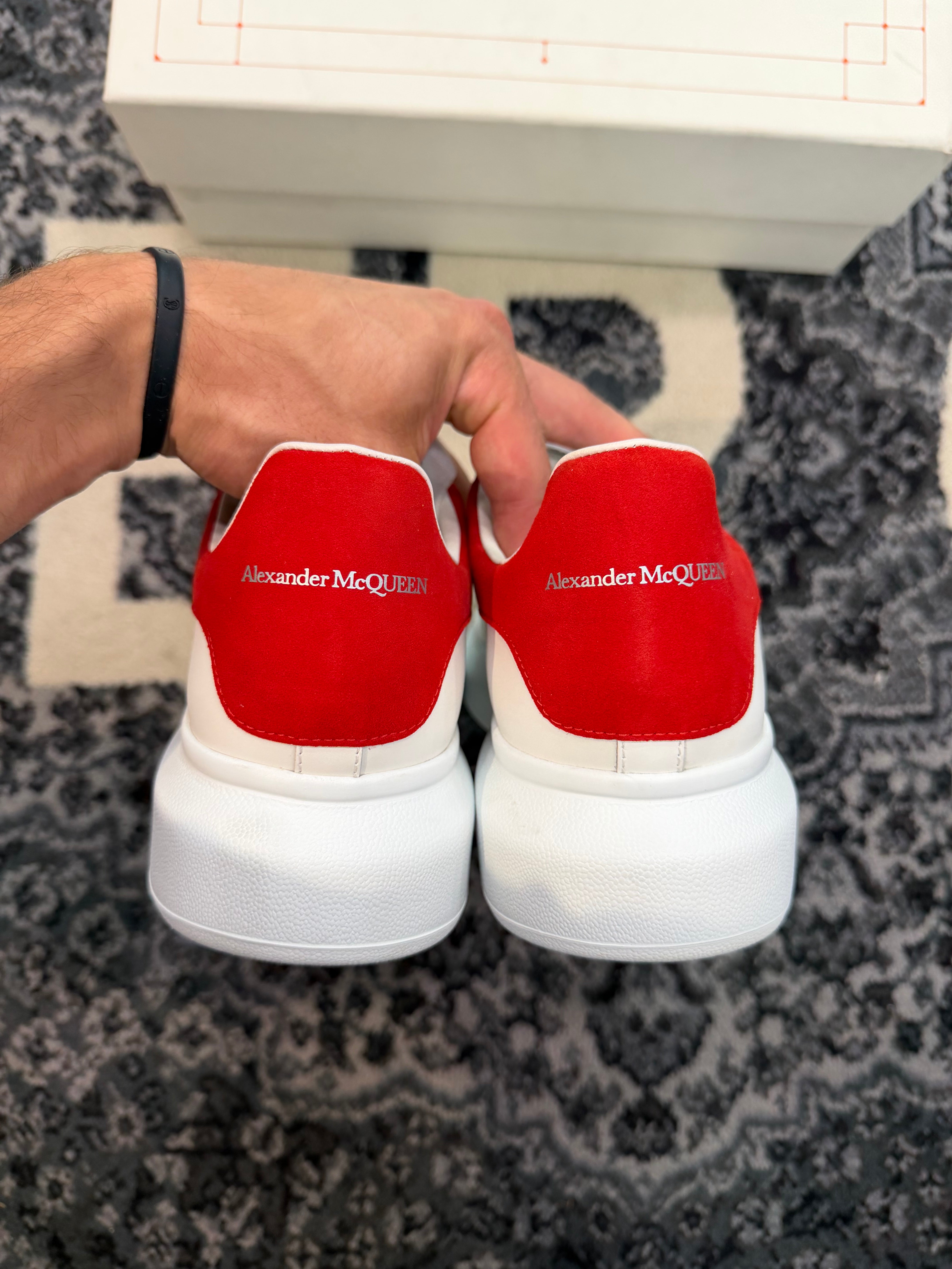 Alexander Mcqueen Sneaker Low “Red White”