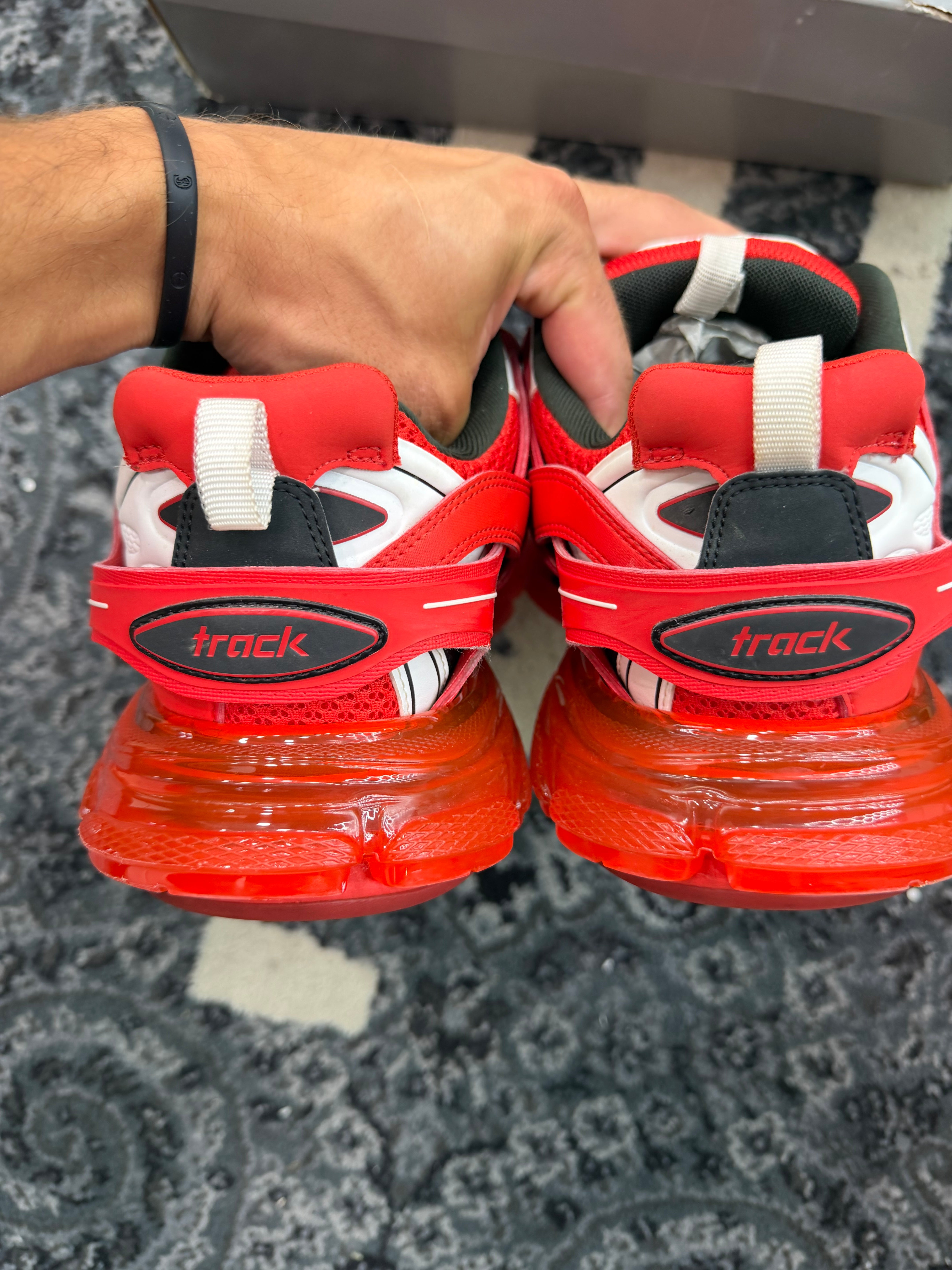 Balenciaga Track “Red Black”