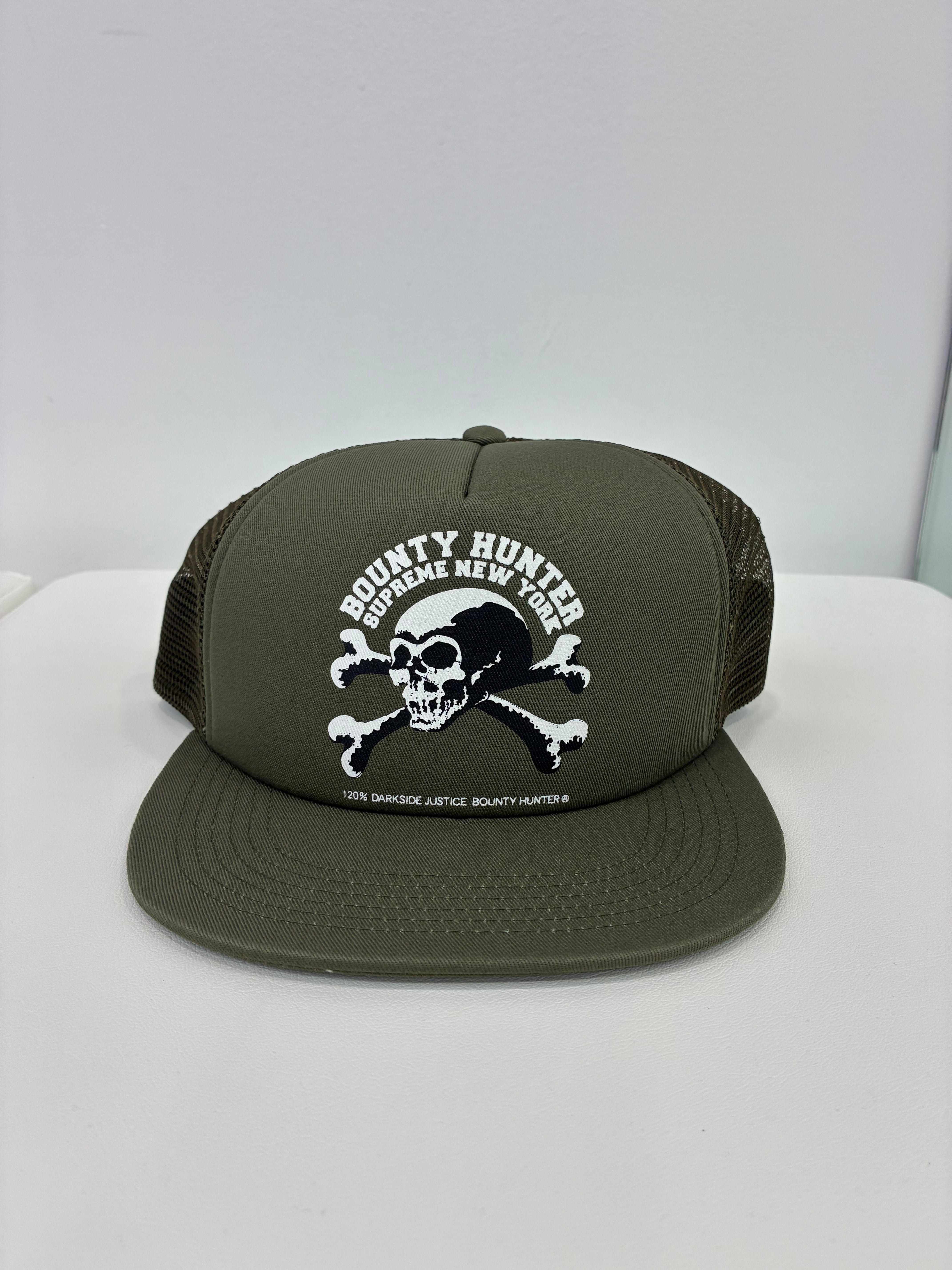Supreme Bounty Hunter 5 Panel Mesh Hat “Olive”