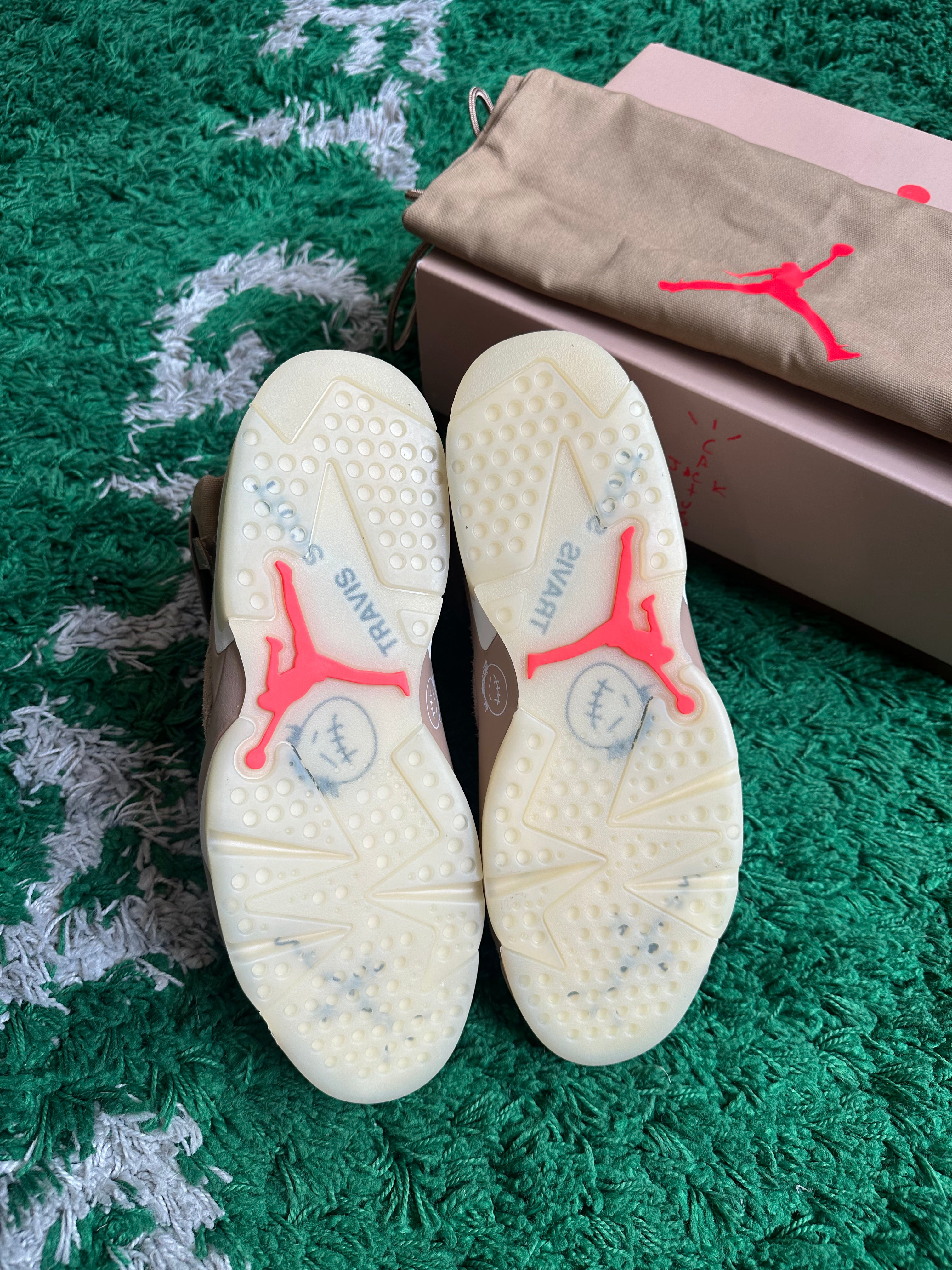 Travis Scott Jordan 6 “British Khaki”