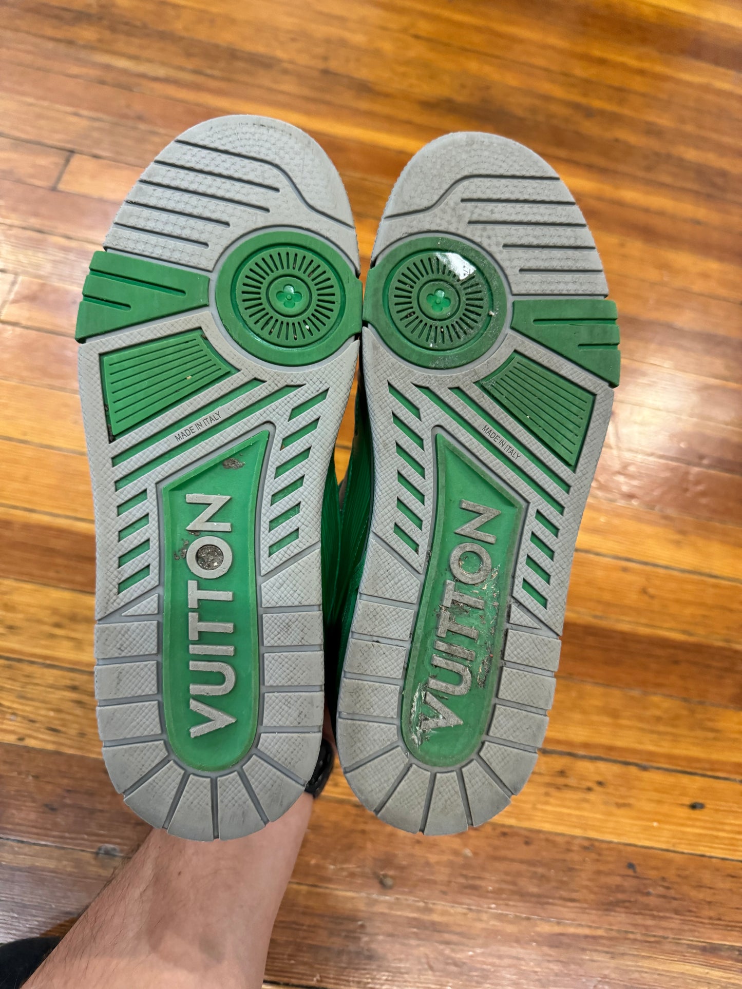 Louis Vuitton Trainer #54 “Green Grey”