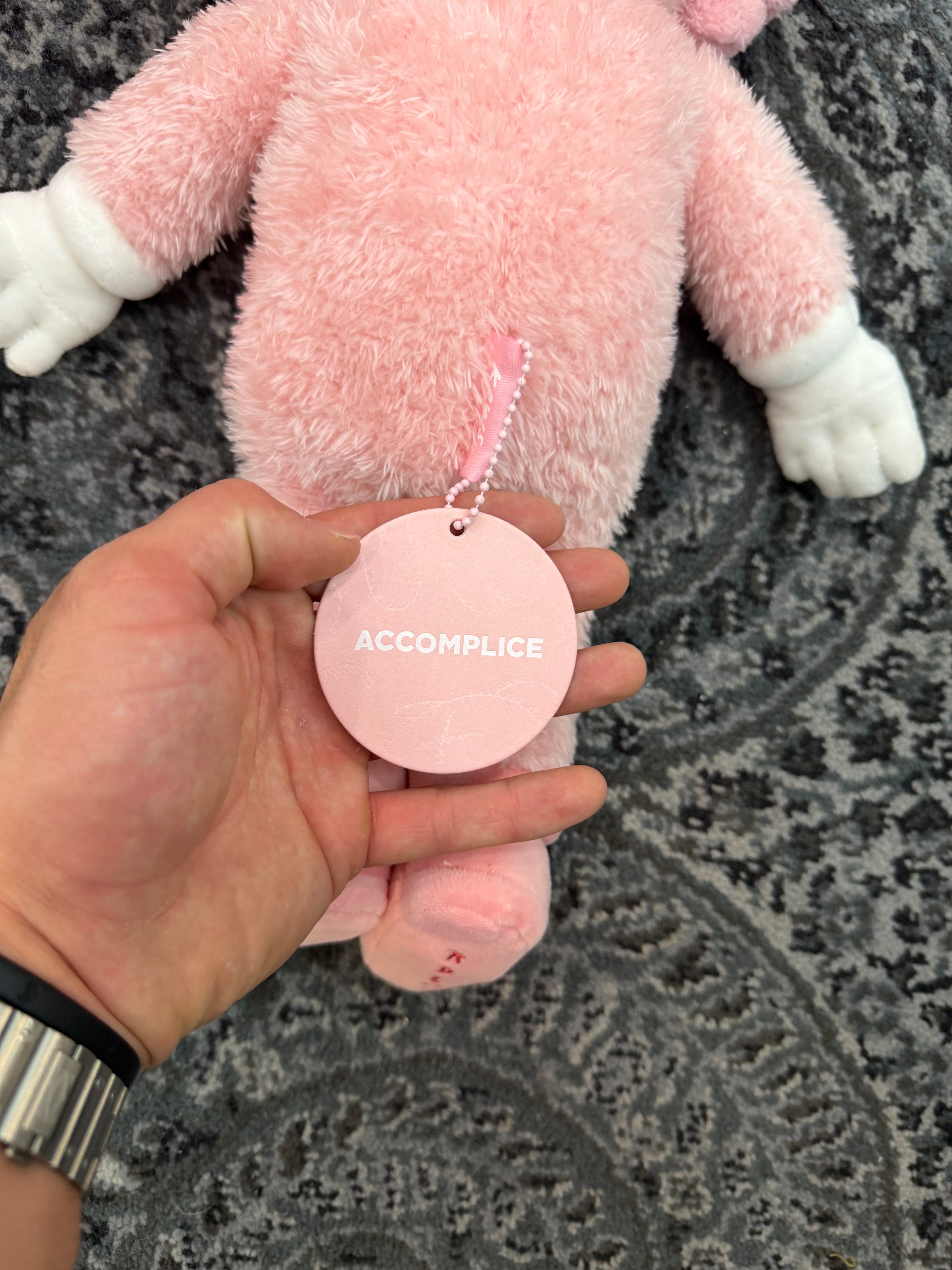 Kaws Pink Plush “Accomplice”