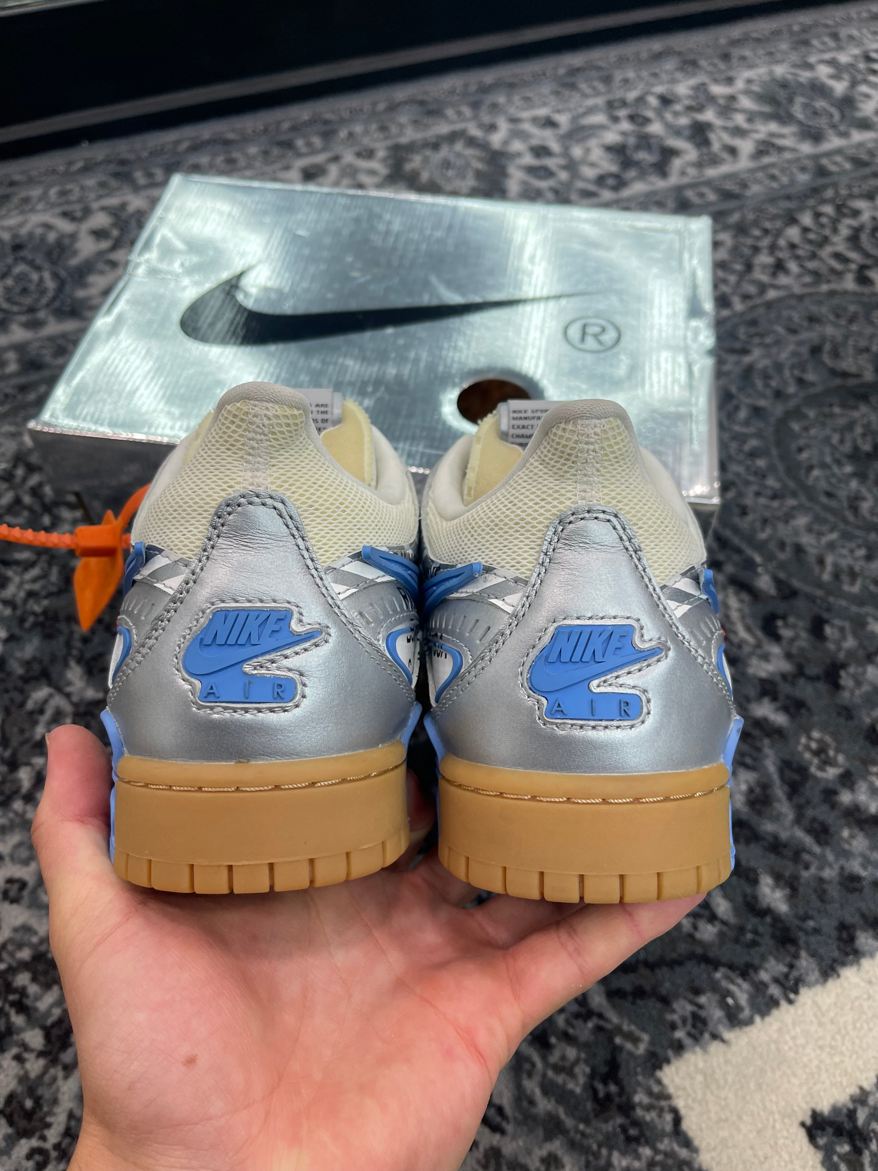 Nike x Off White Rubber Dunk Low “University Blue”
