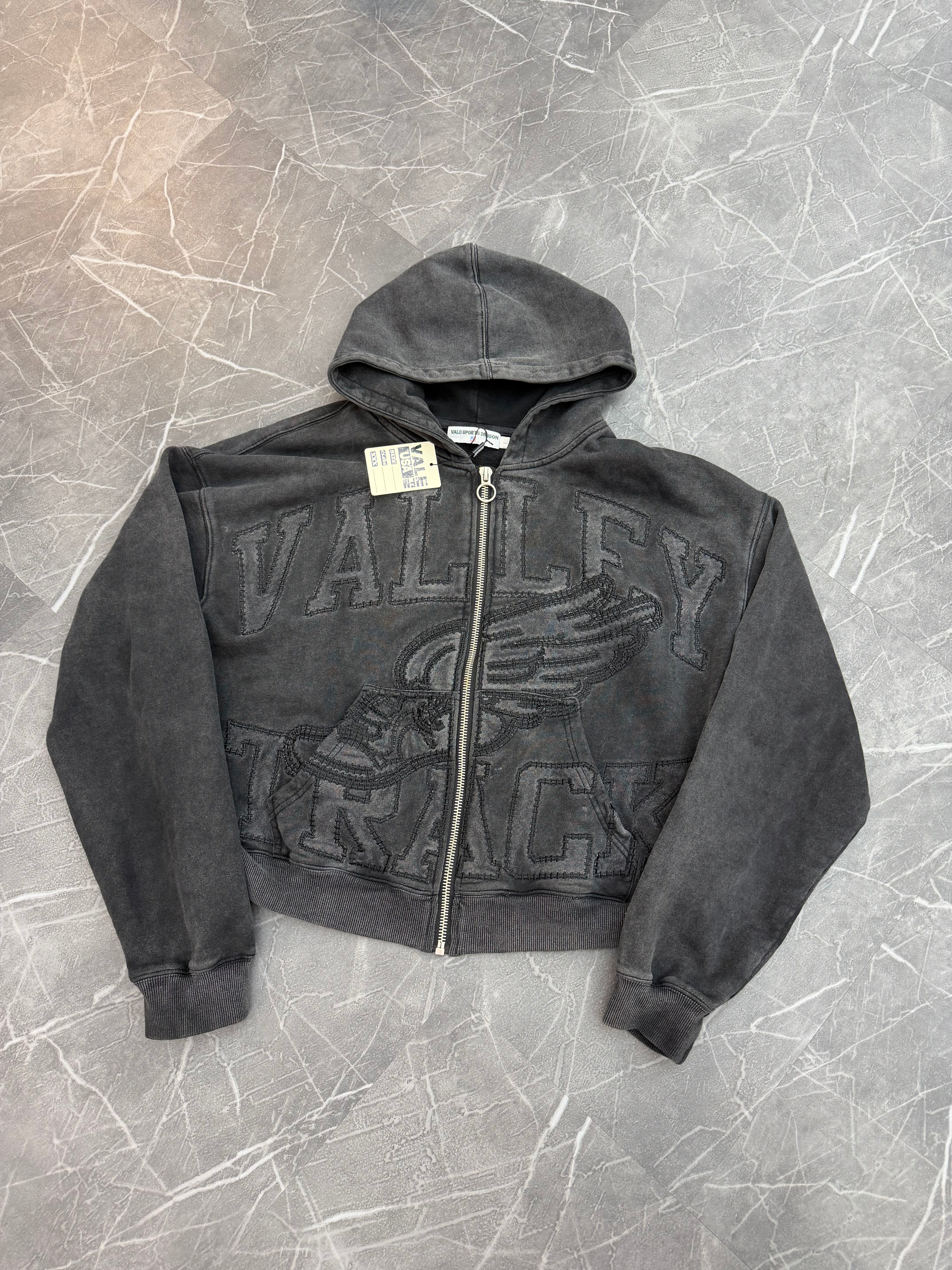Vale Forever Black Cat Zip-Up