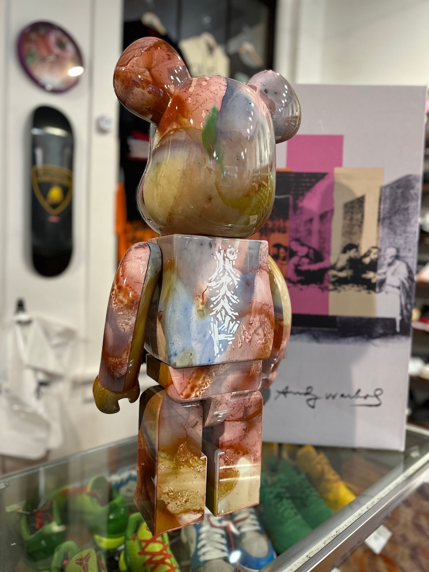 BearBrick 1000% “Pushead Multi”