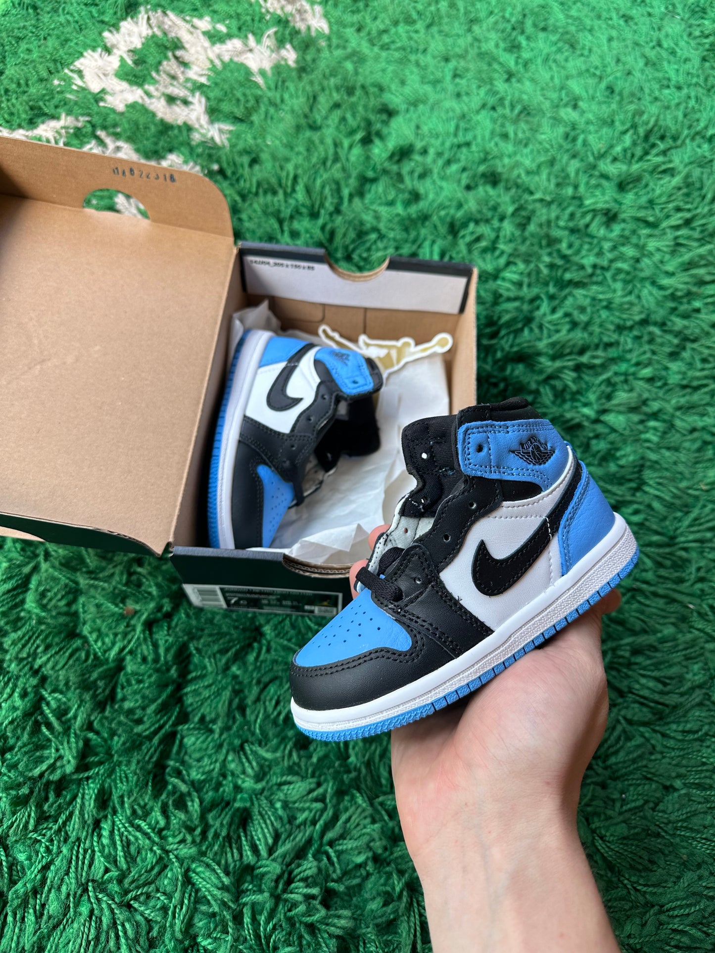 Jordan 1 High UNC Toe Toddler
