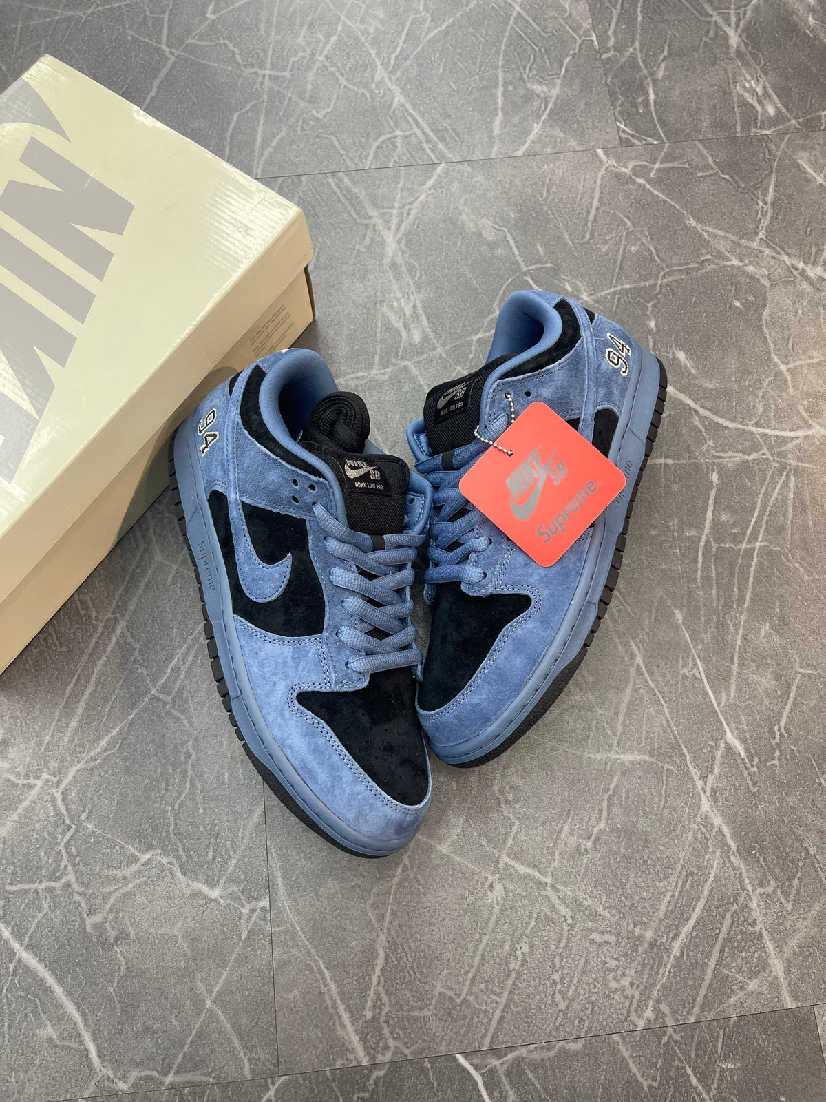 Nike SB Dunk Low Supreme 94 Ocean Fog