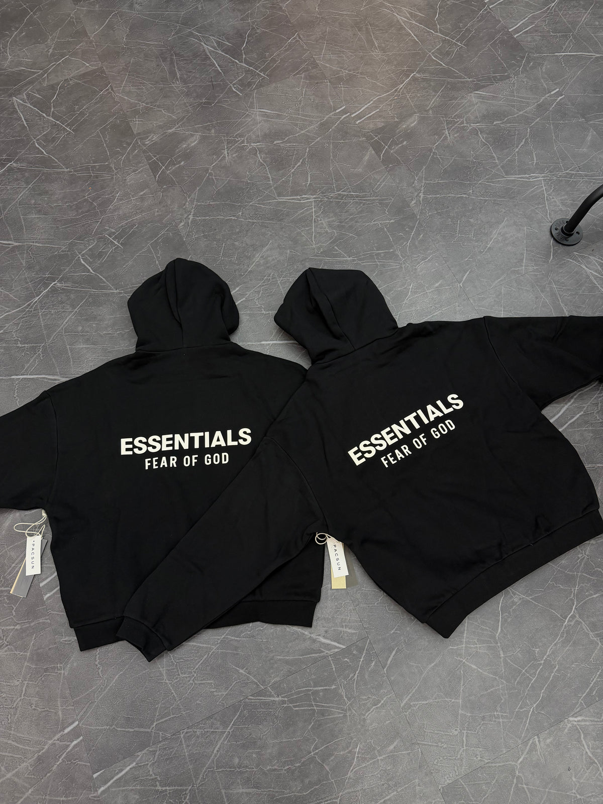 Essentials Fleece Hoodie Black (FW24)