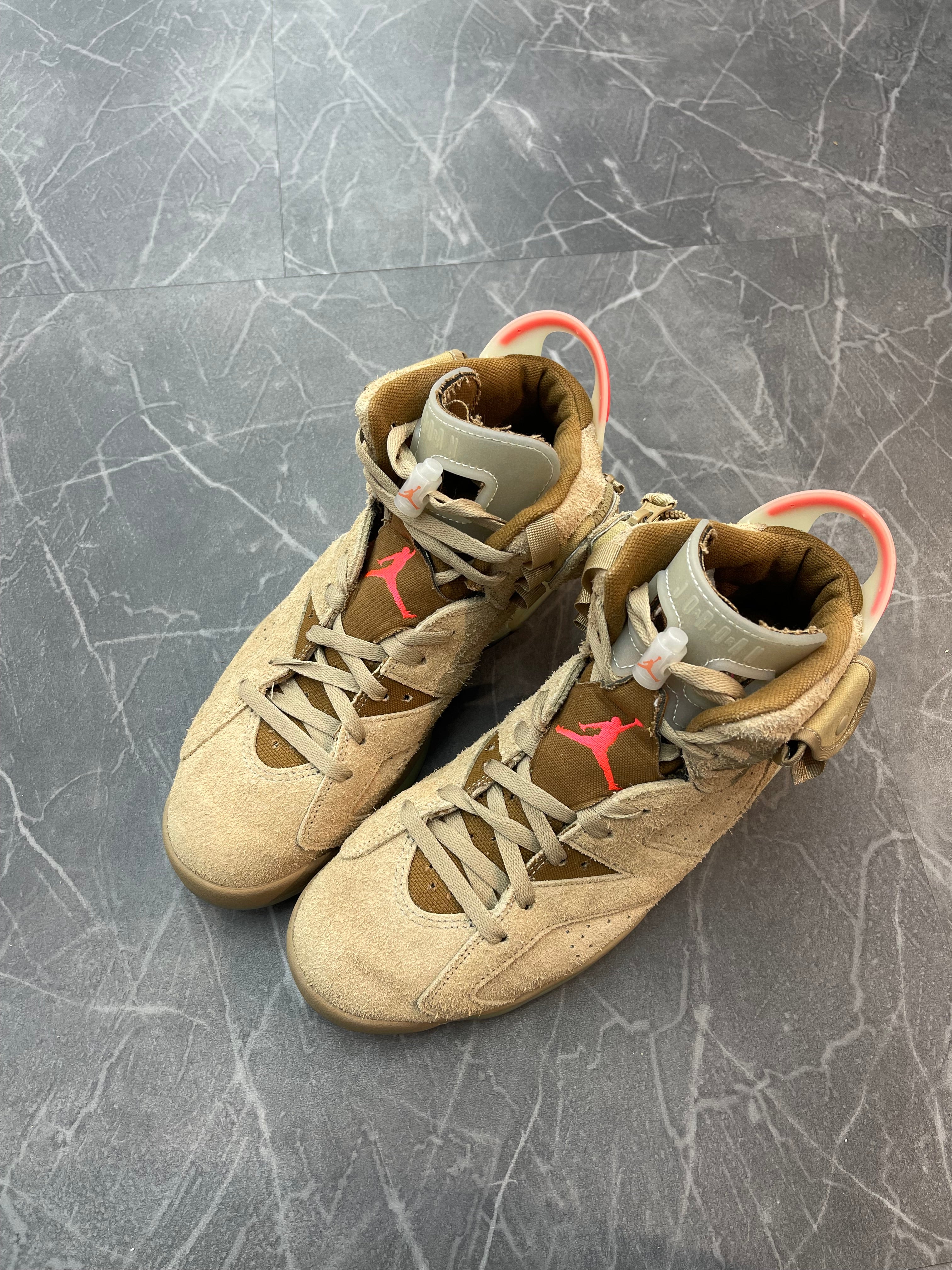 Jordan 6 Travis Scott “British Khaki”