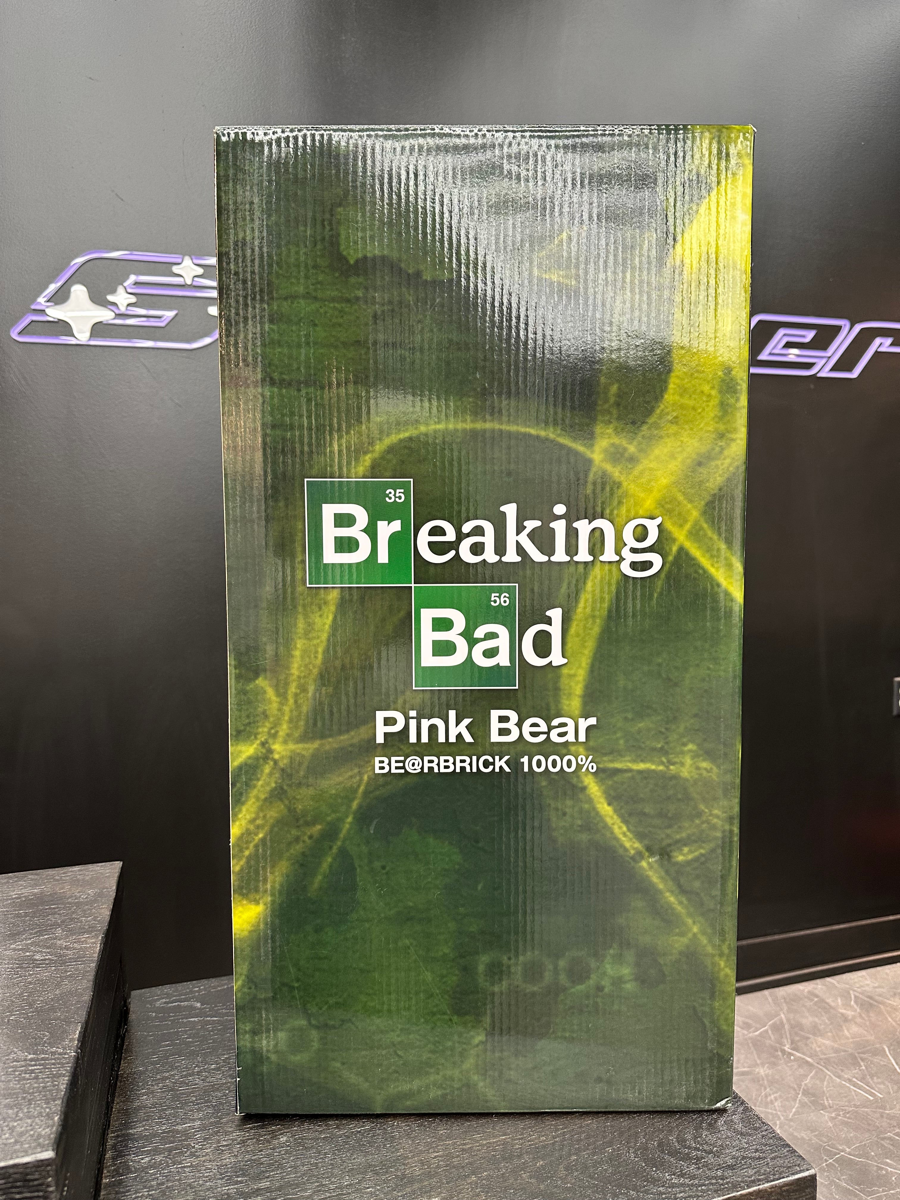 BearBrick 1000% “Breaking Bad Pink Bear”