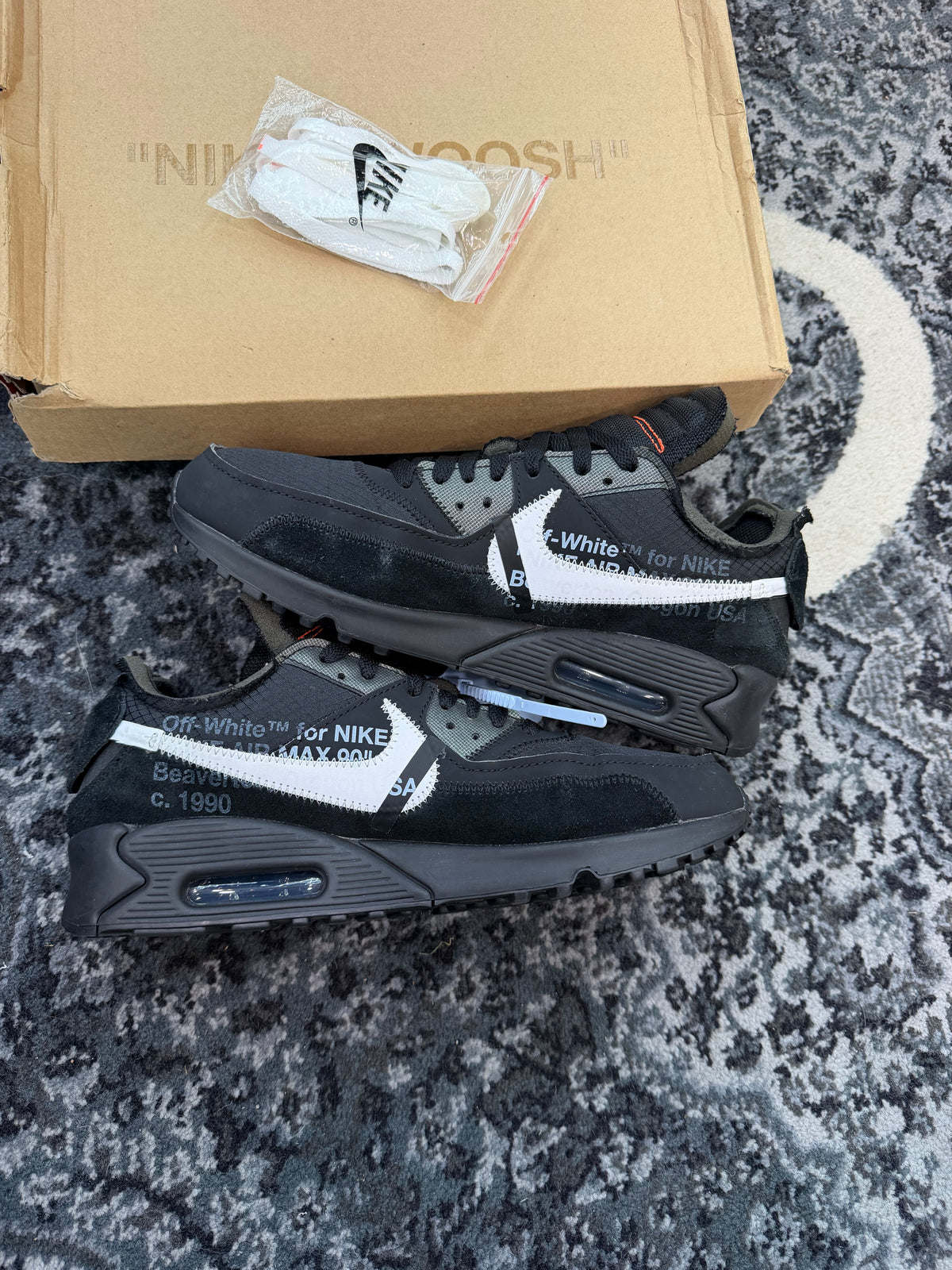 Nike Air Max 90 x Off White “Black”