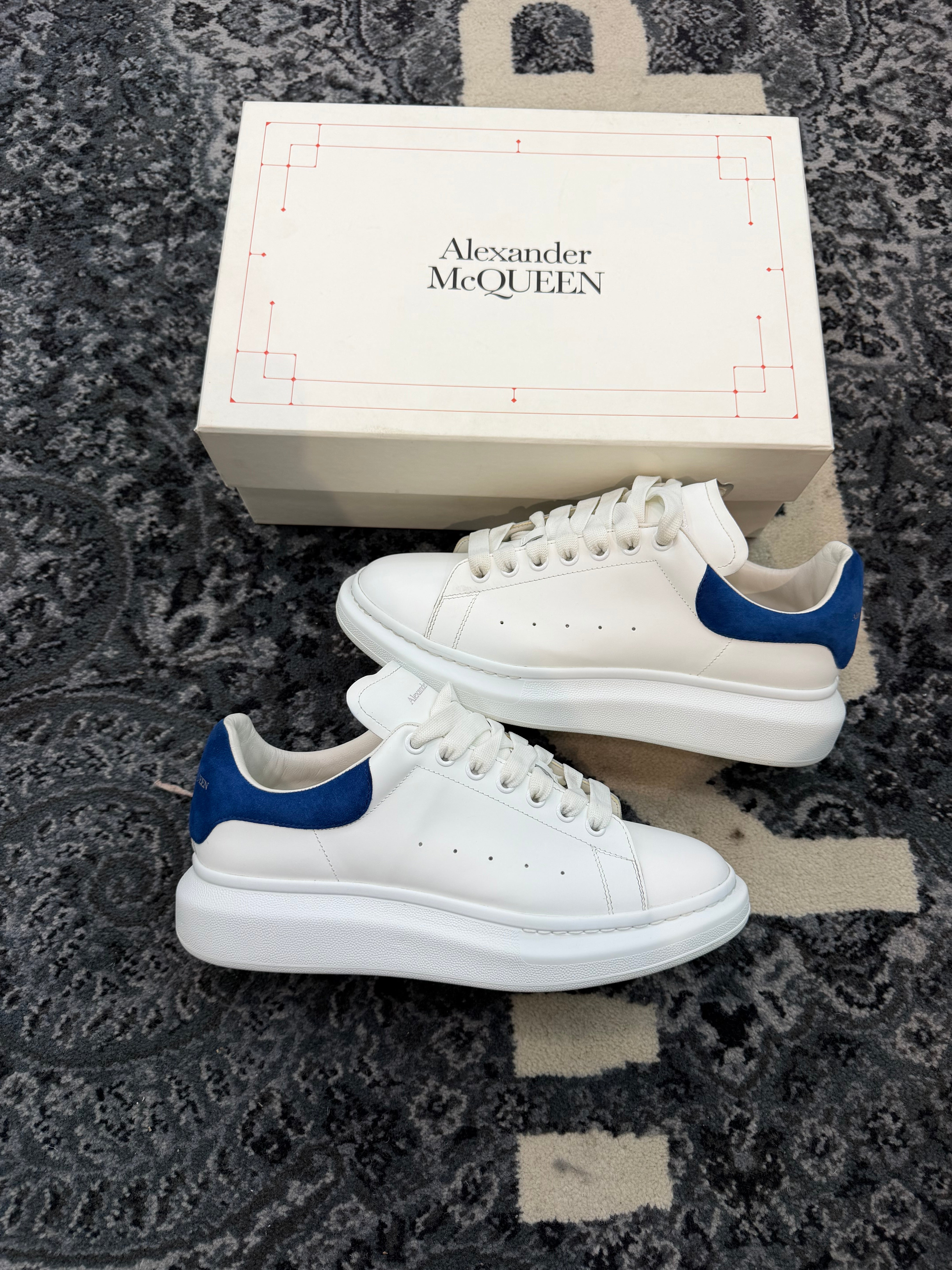 Alexander Mcqueen Low Sneaker “Blue White”