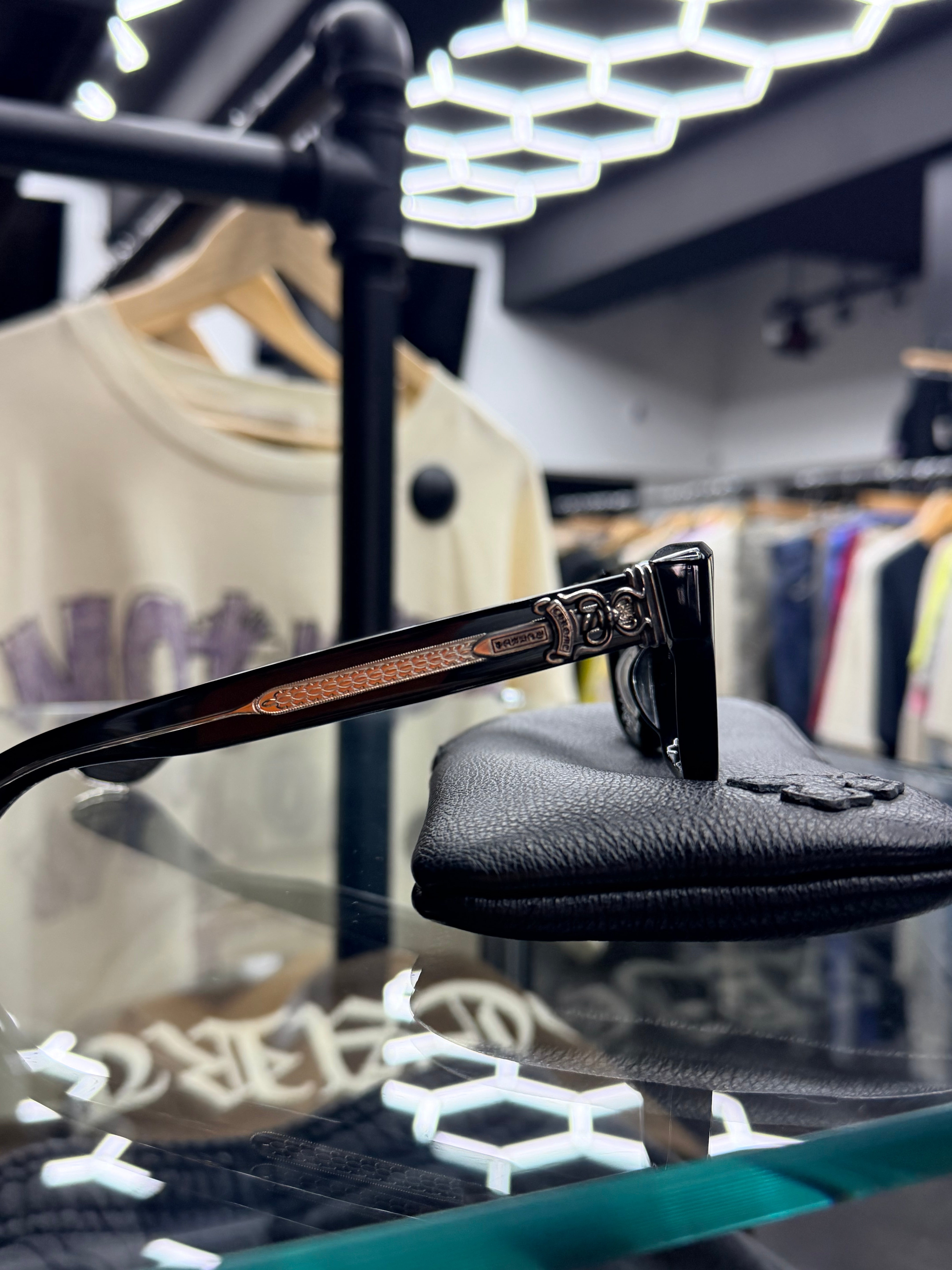 Chrome Hearts Cuntvoluted Glasses Black