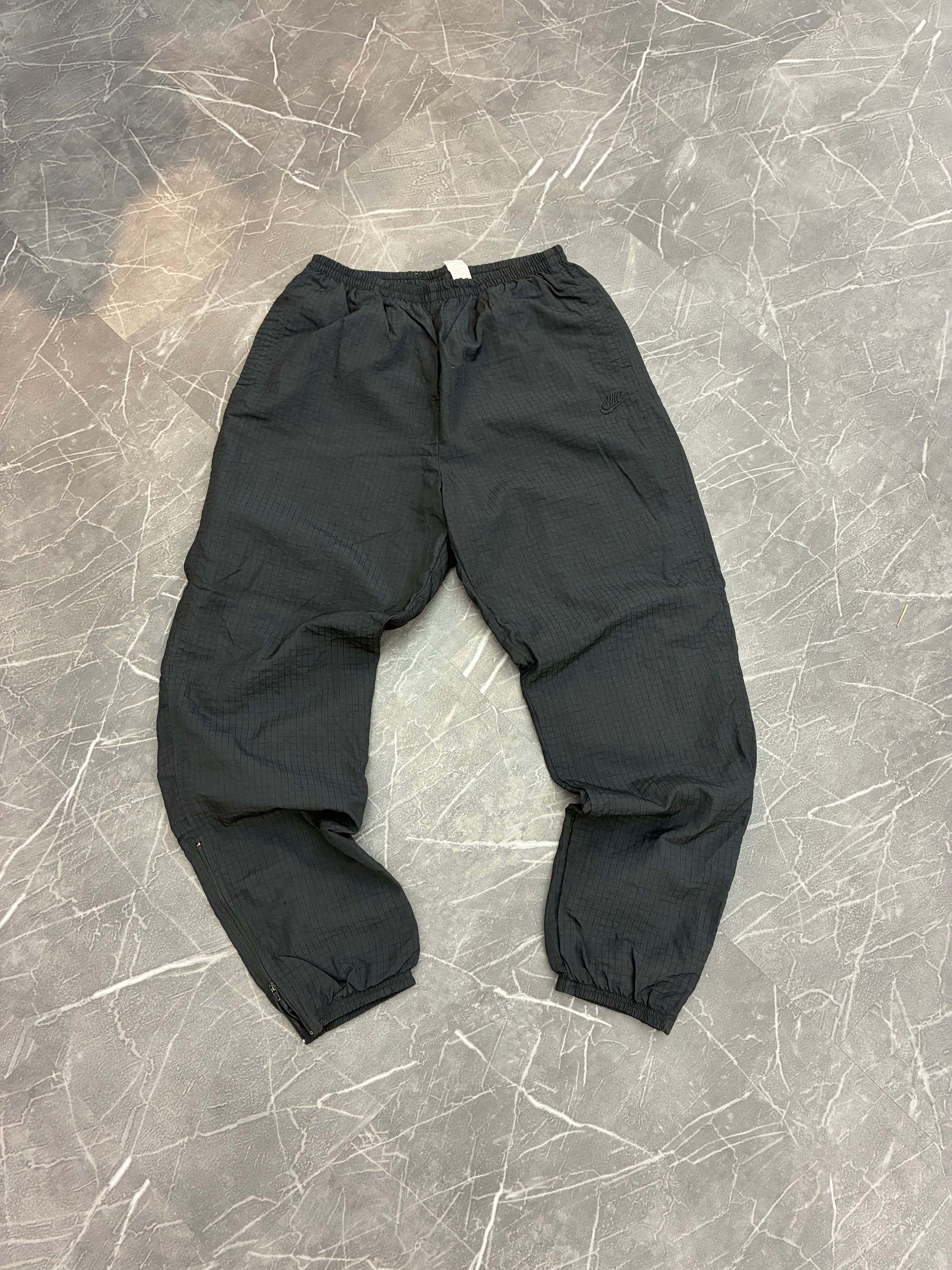 Y2K Nike Tech Woven Track Pants Black (L)