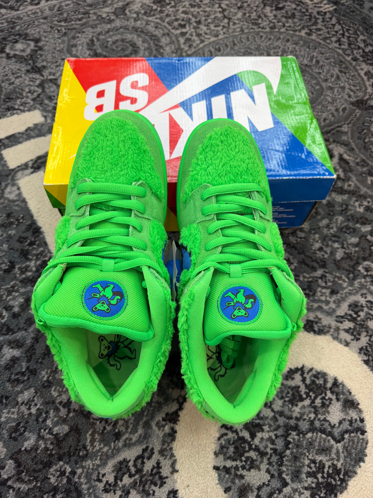 Nike SB Dunk Low Grateful Dead Bears Green