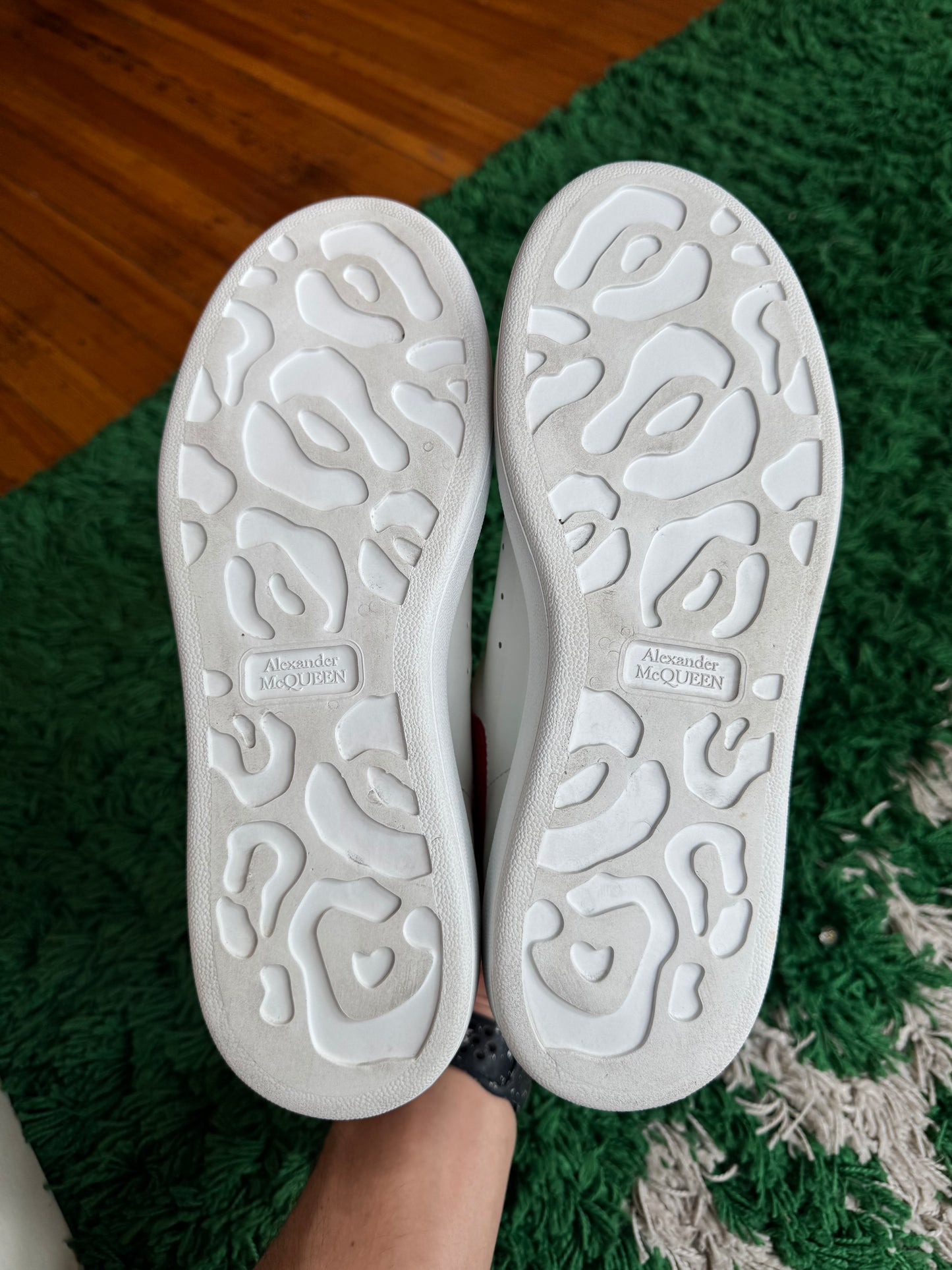 Alexander McQueen Sneakers “White Red”