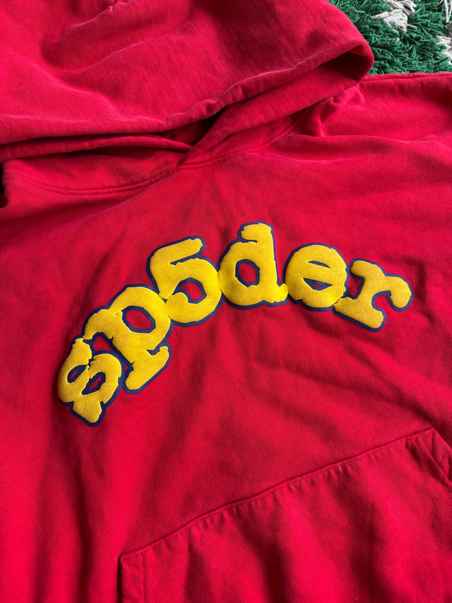 Sp5der OG Logo Hoodie “Red”