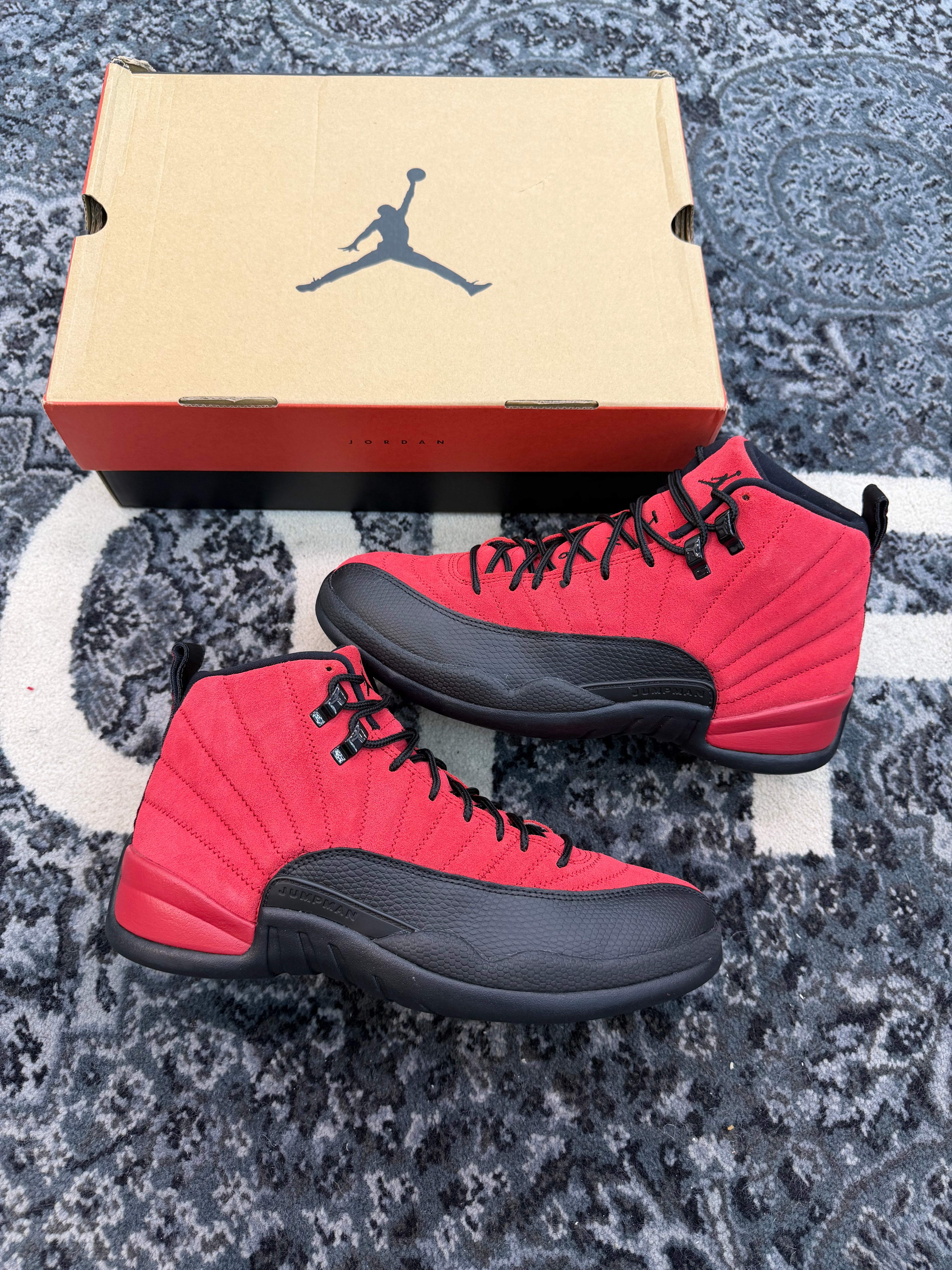 Jordan 12 “Reverse Flu Game”