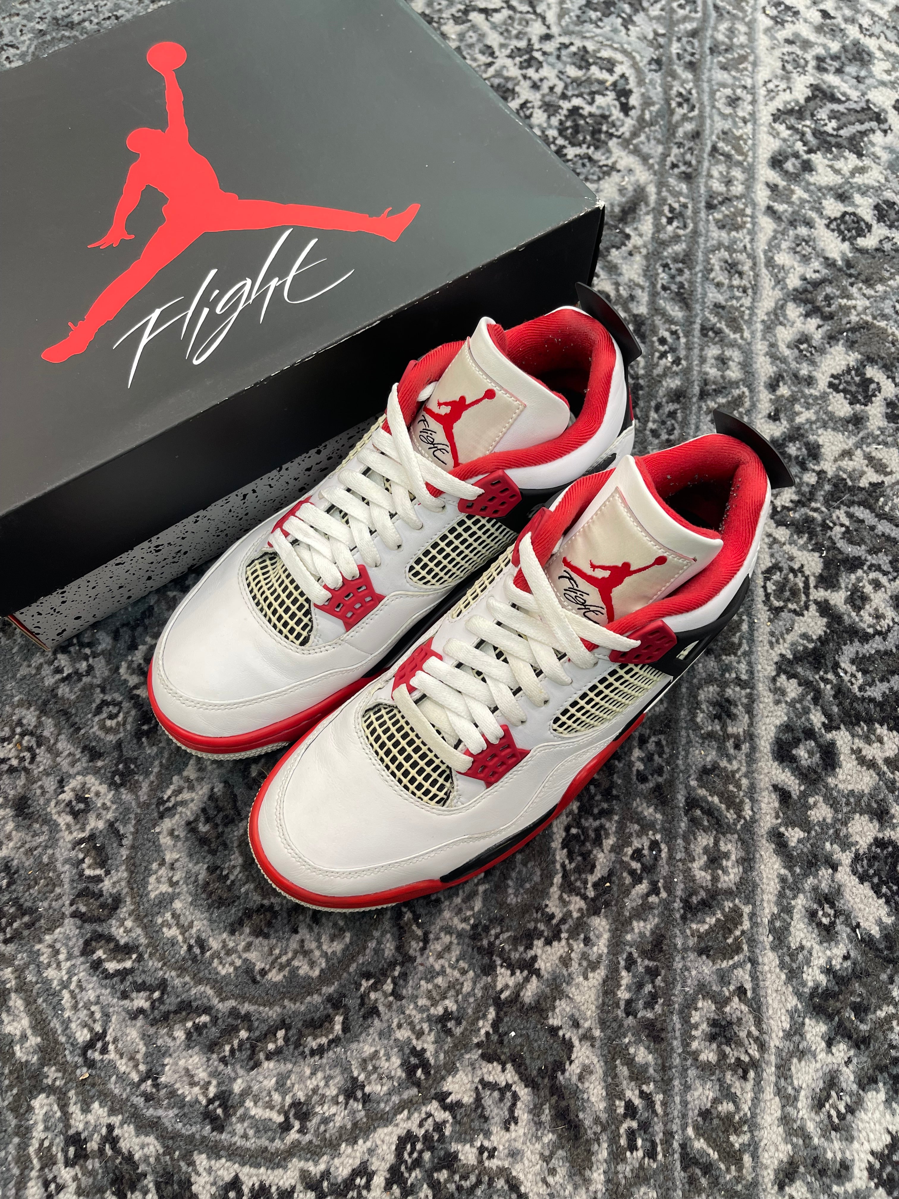 Jordan 4 “Fire Red” (2020)