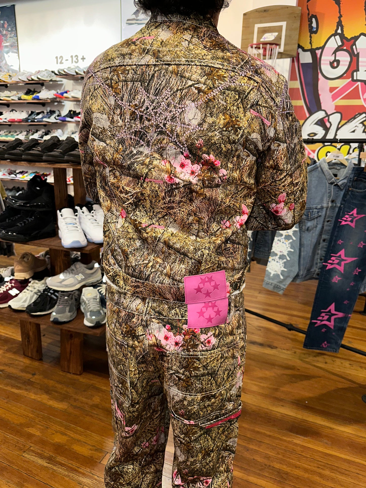 Sp5der Camo Double Knee Workwear Pants (32)