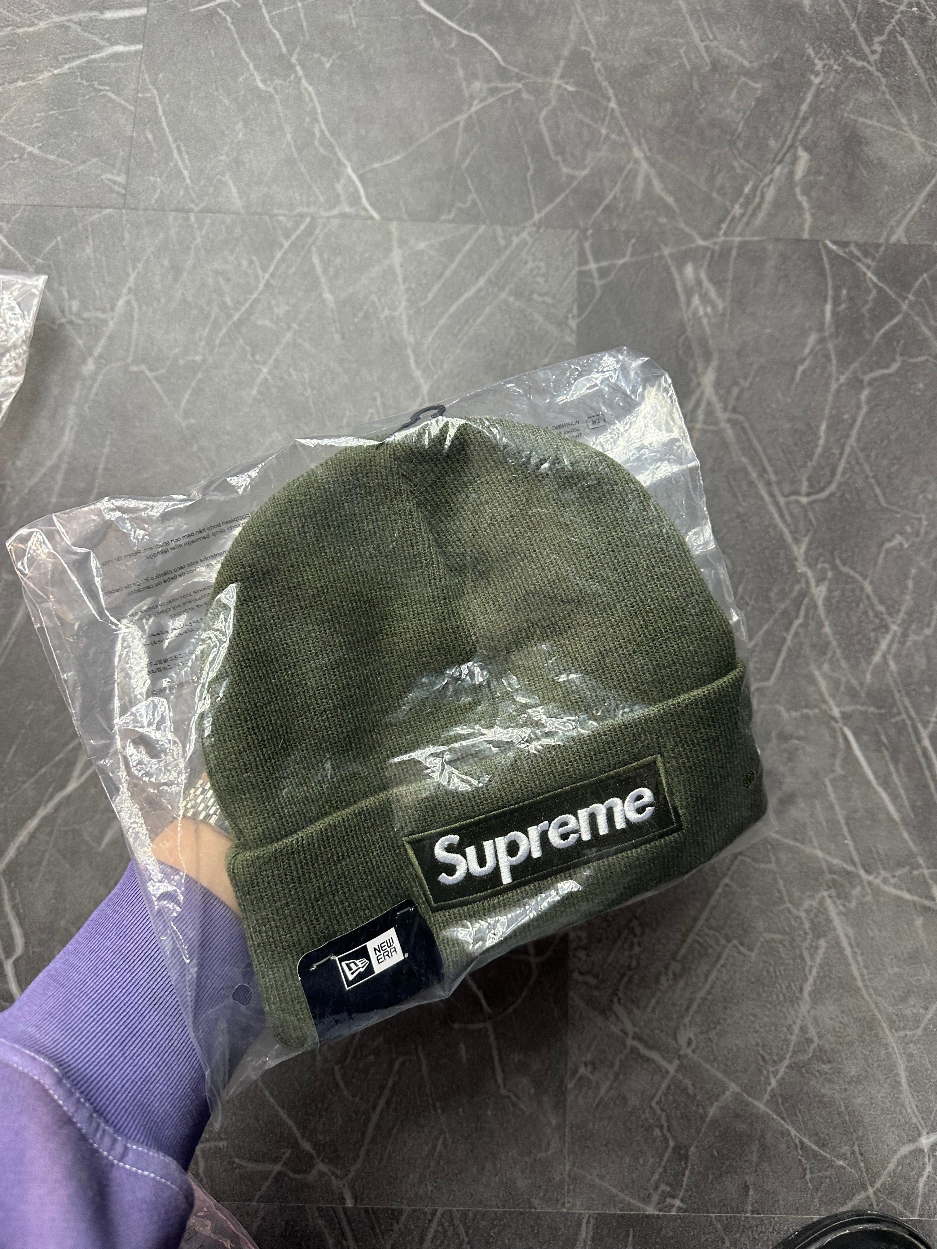 Supreme Beanie Box Logo “Olive”