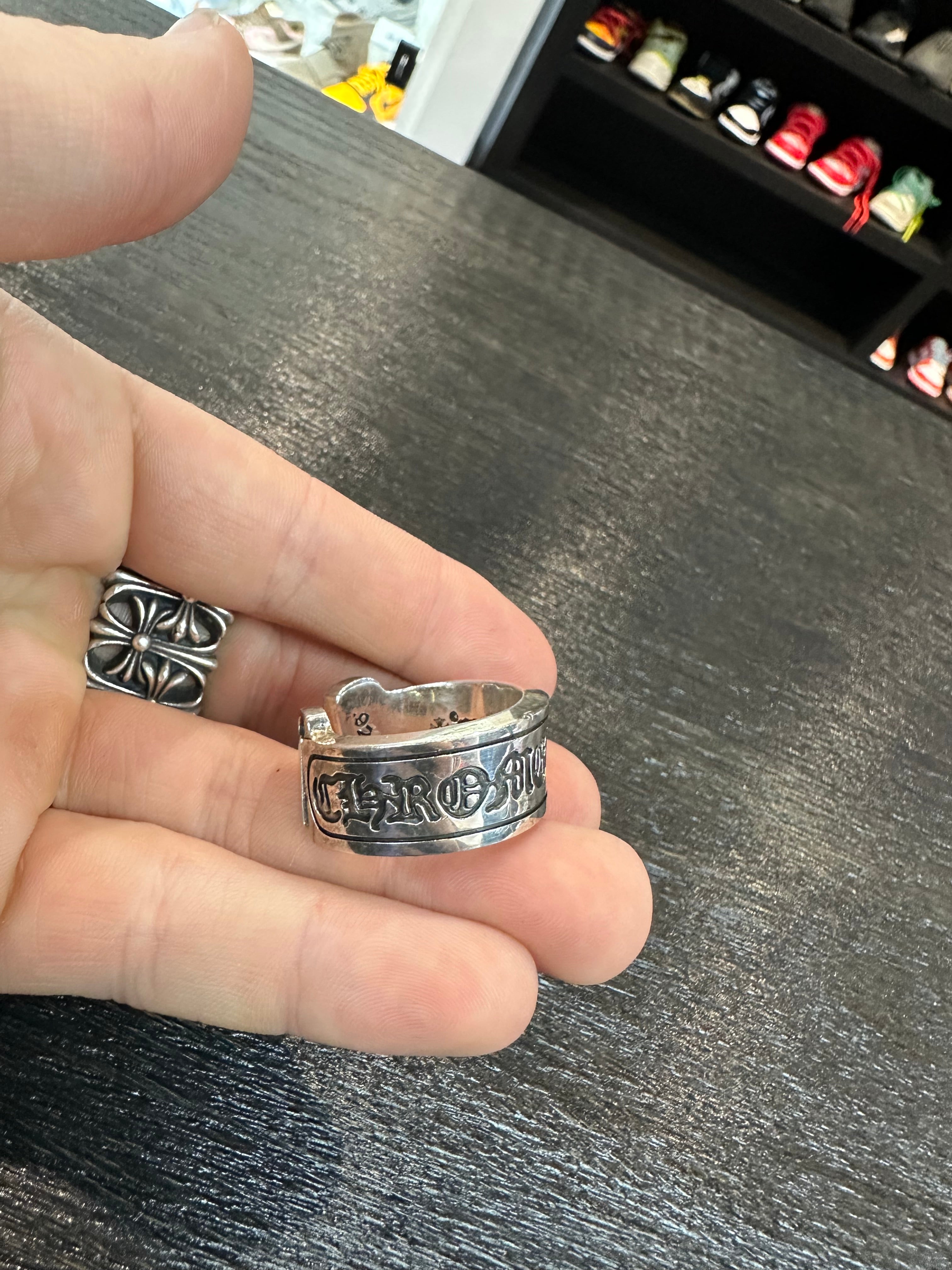 Chrome Hearts Scroll Ring (12)