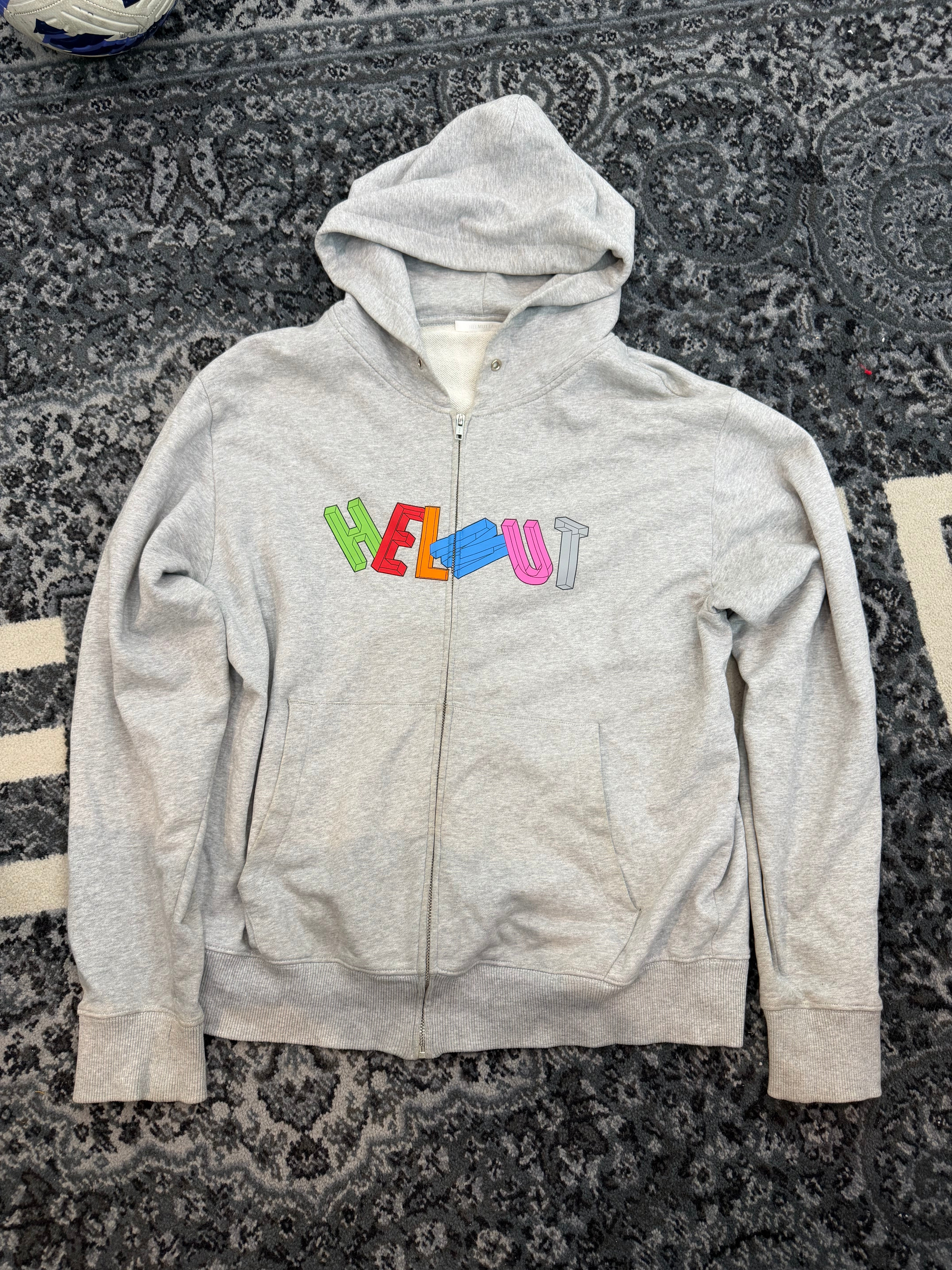 Helmut Lang Zip Up “Color Grey”