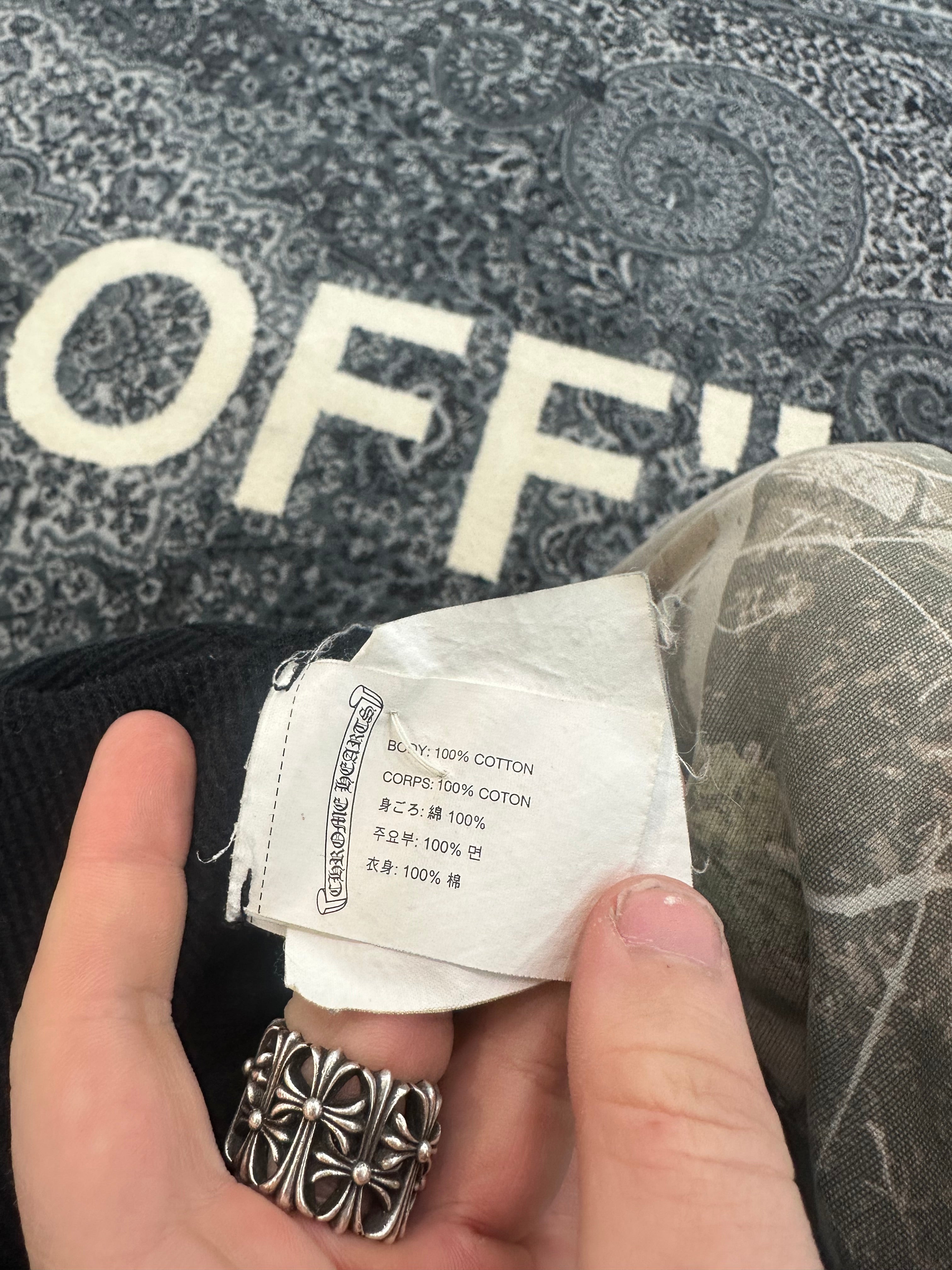 Chrome Hearts Thermal Zip Up “Floral Cross”