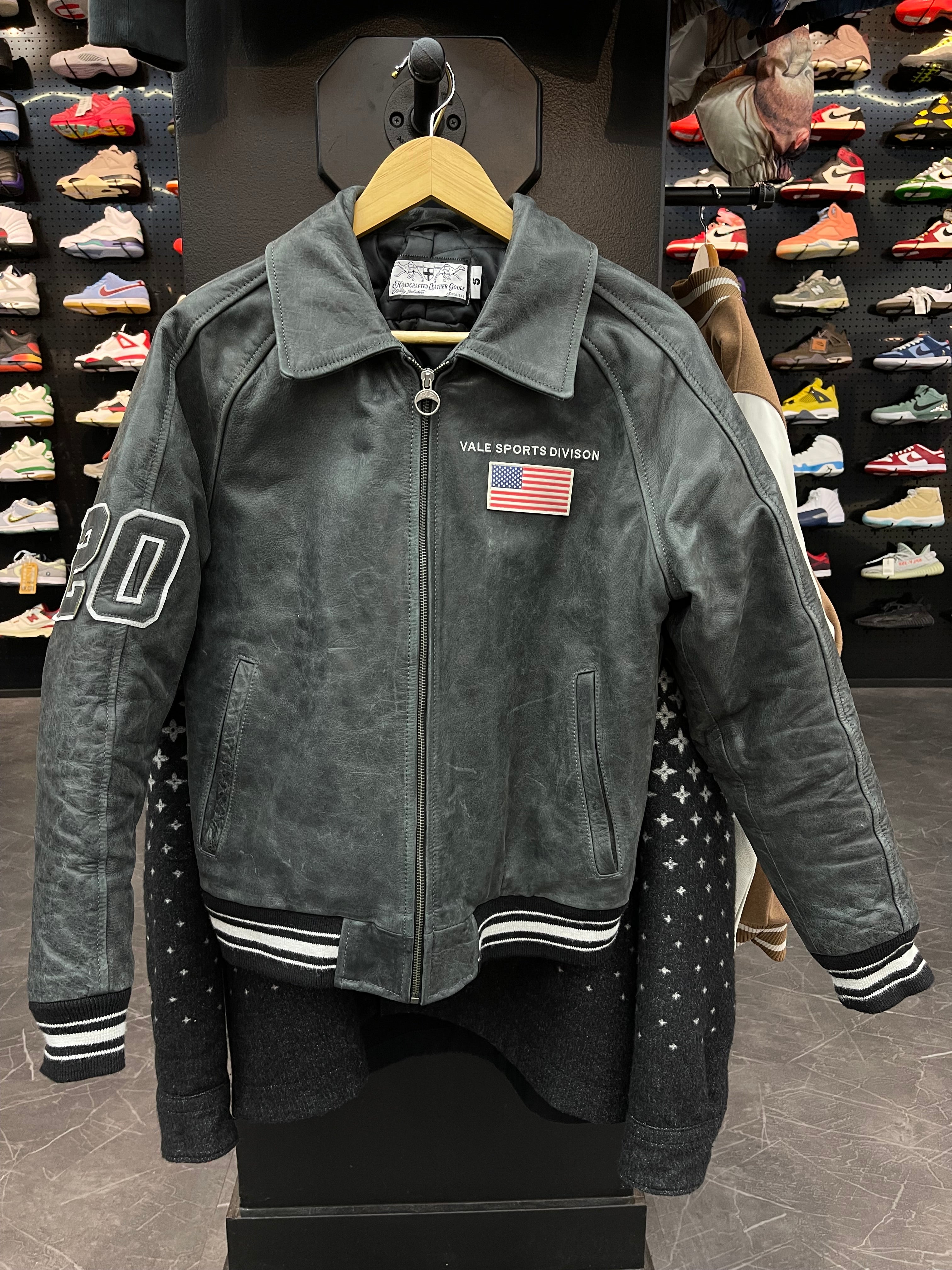 Vale Forever USA Leather Jacket “Black”