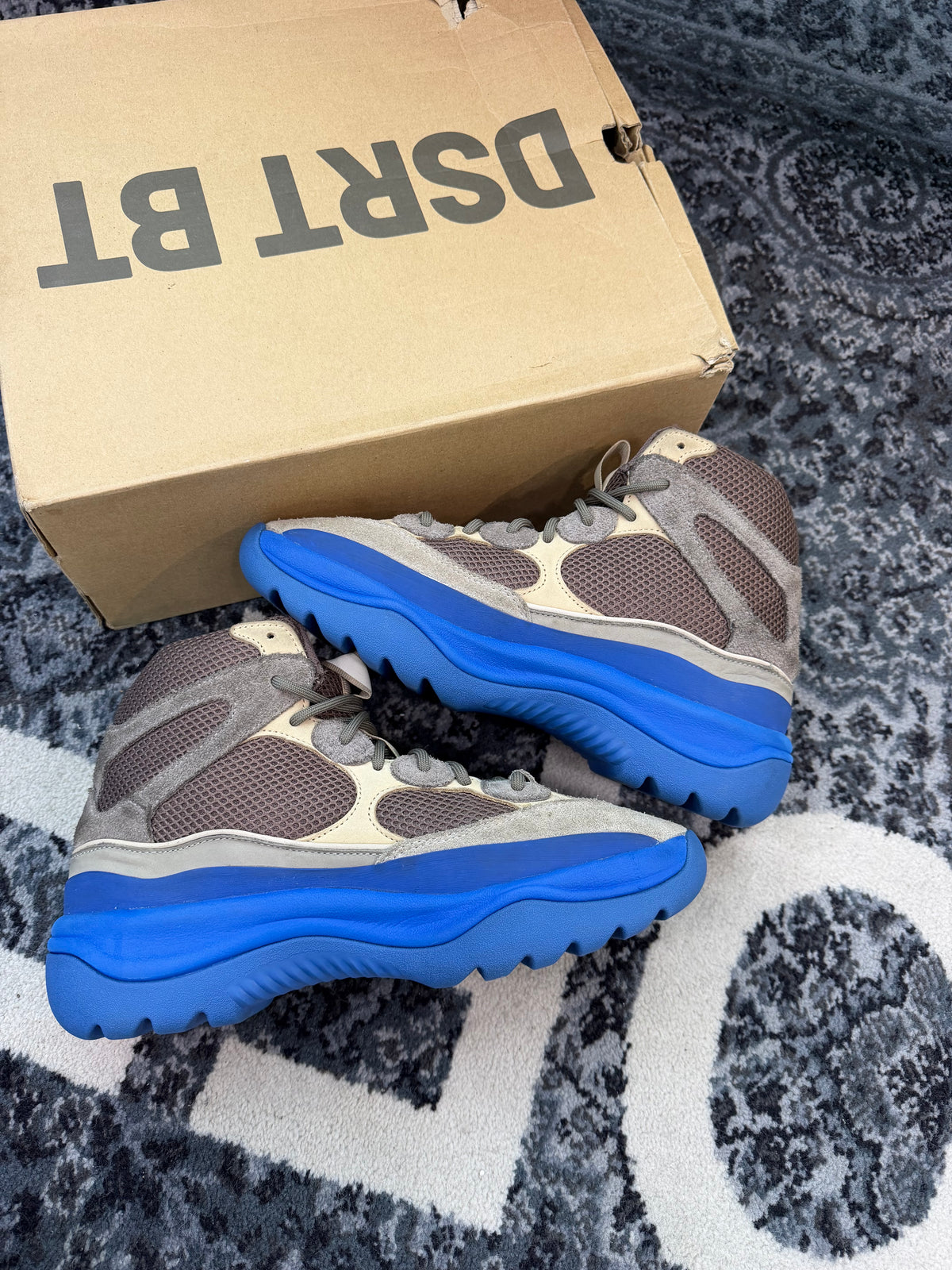 Yeezy Desert Boots “Taupe Blue”