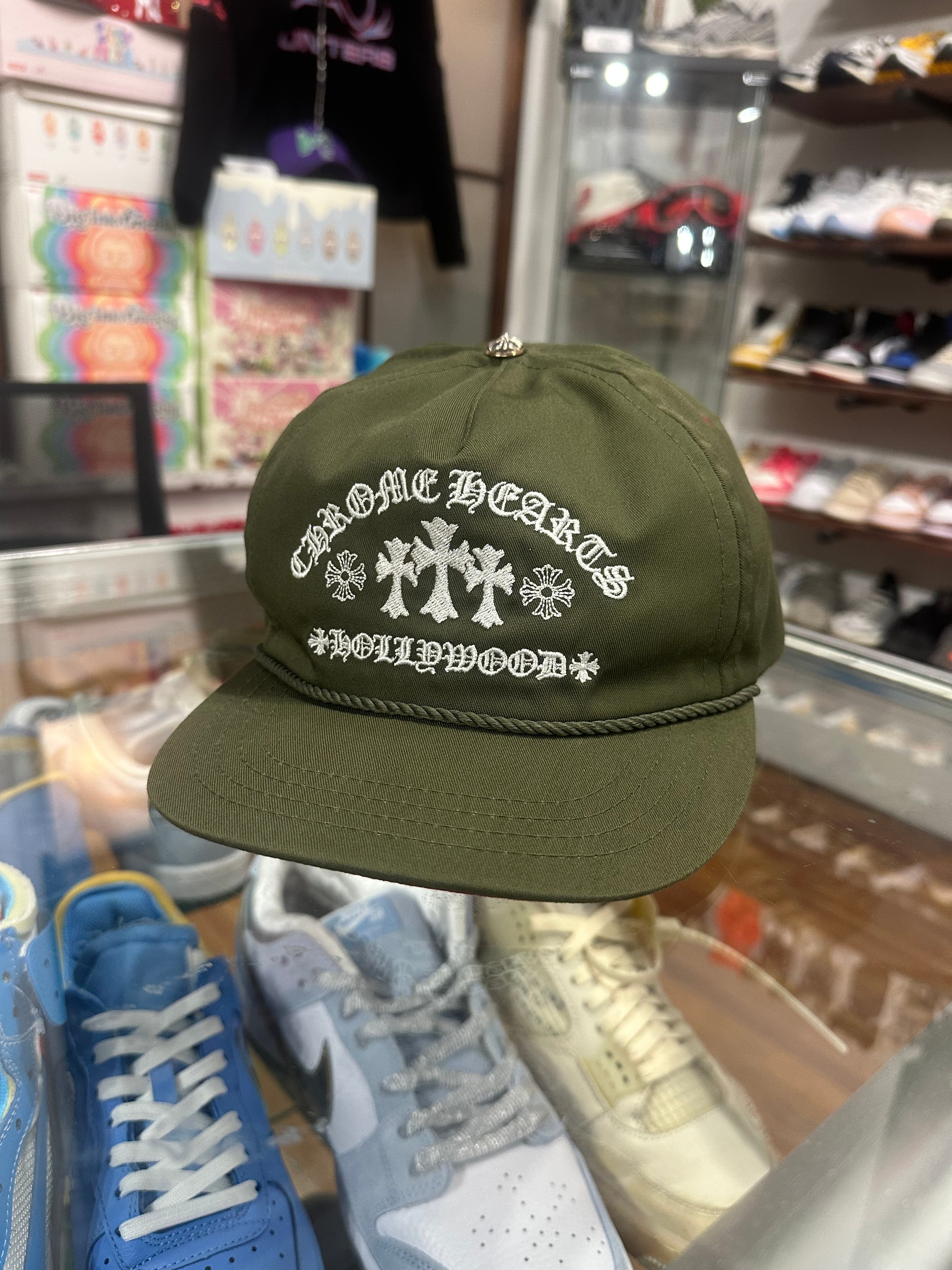 Chrome Hearts Gas Station Hat Army Green