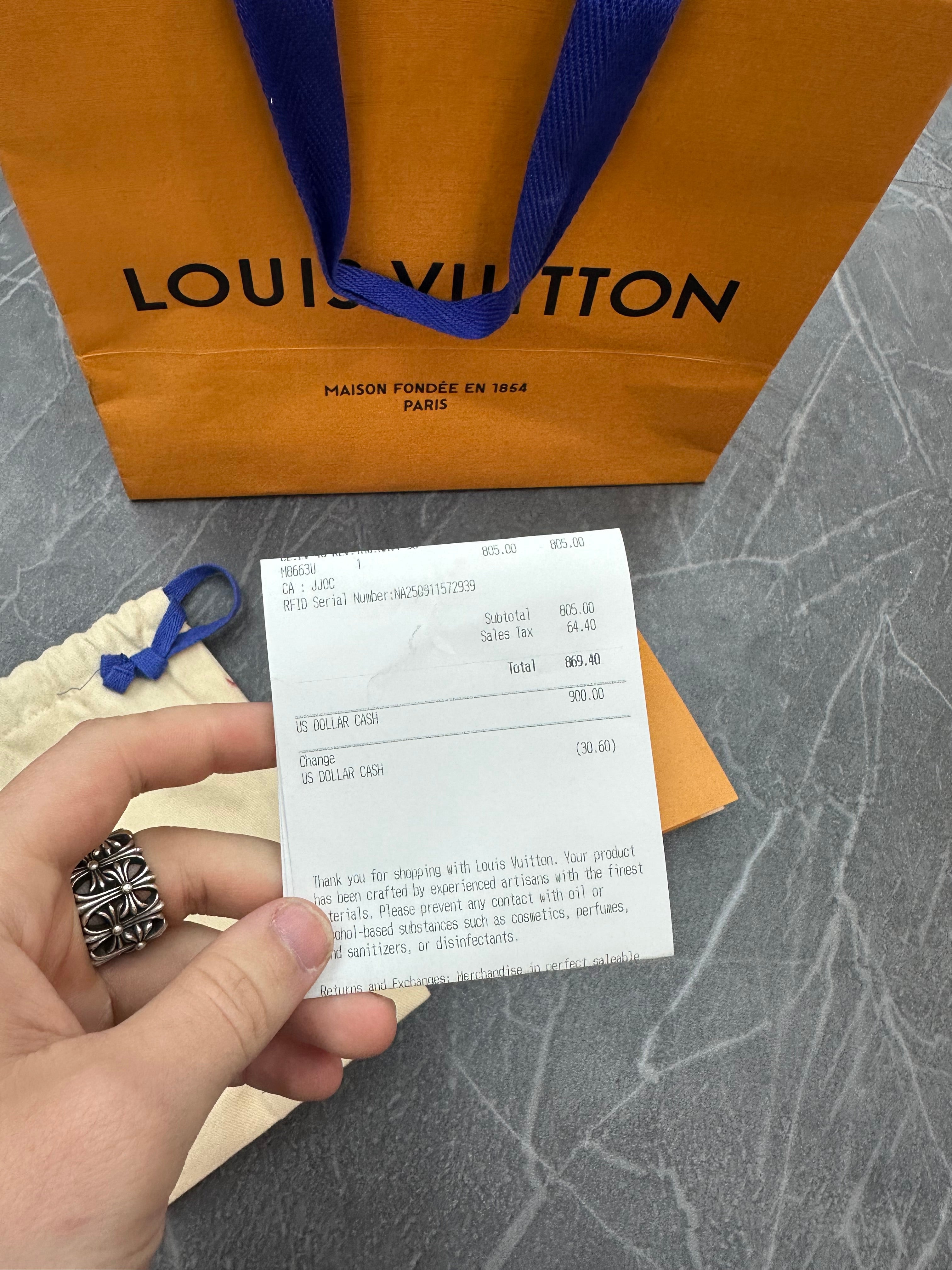 Louis Vuitton Monogram Belt “Navy”