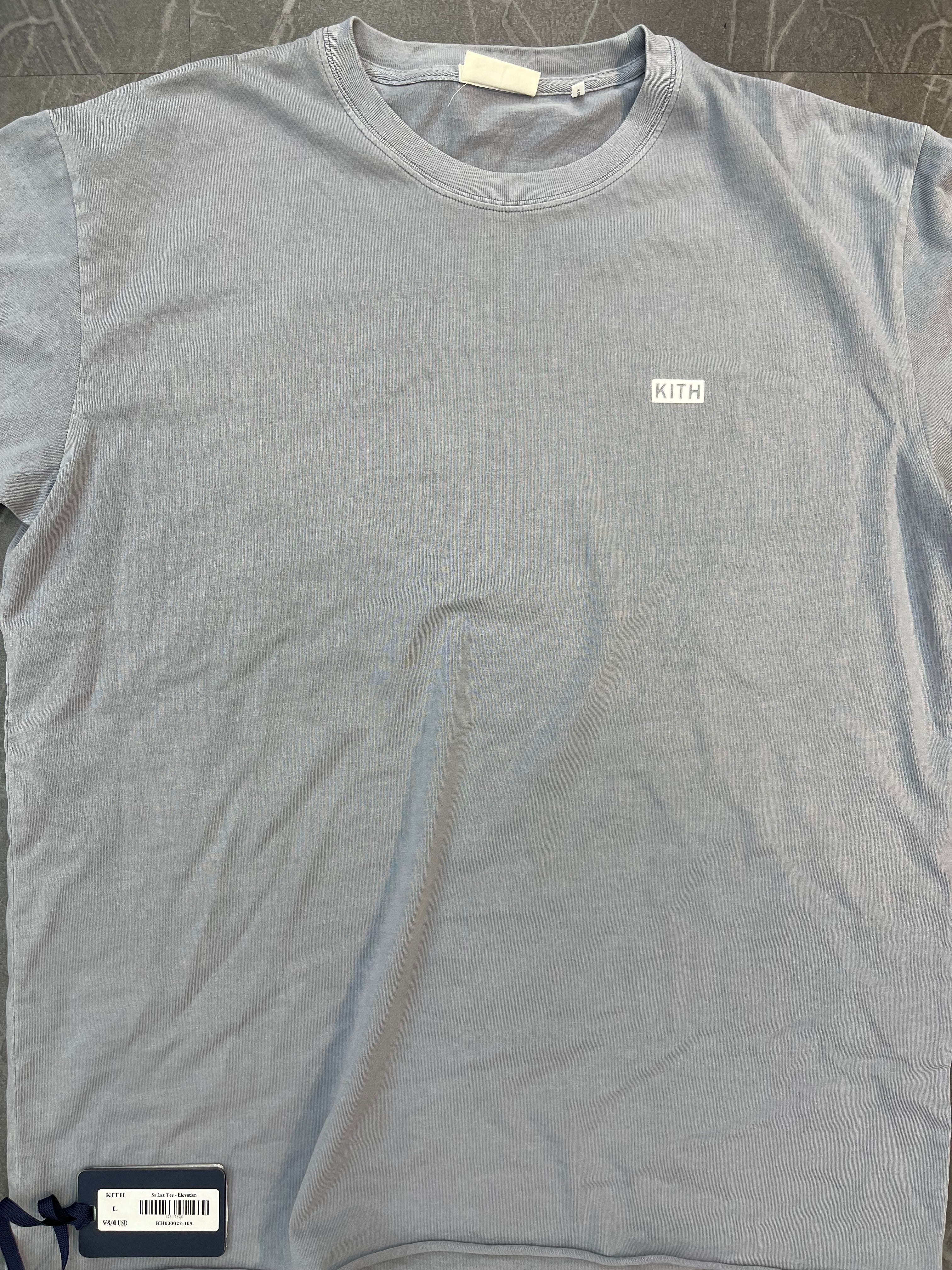Kith LAX Tee “Light Indigo”