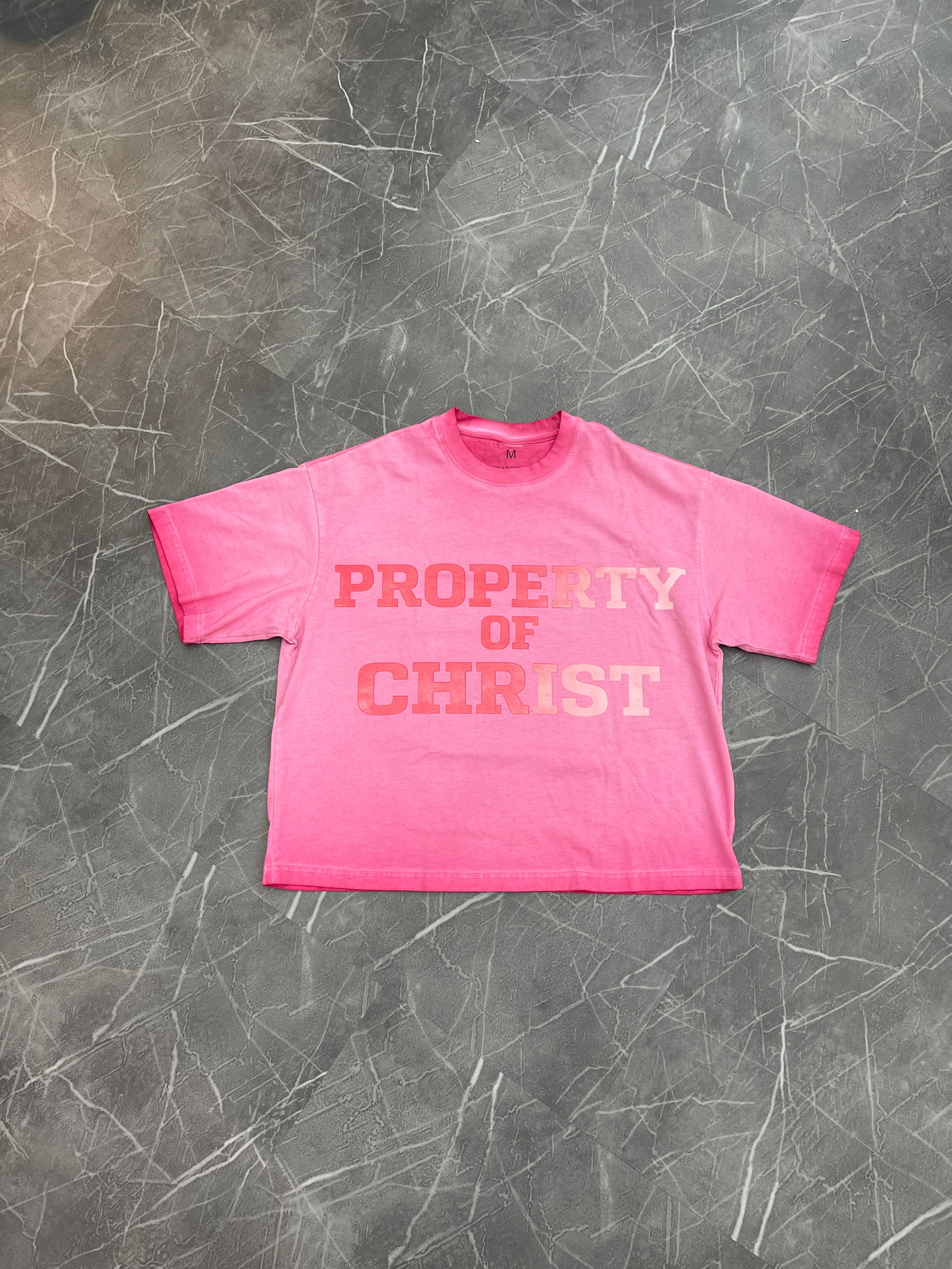 Searching Shepherd “Property of Christ Pink/Red” Tee