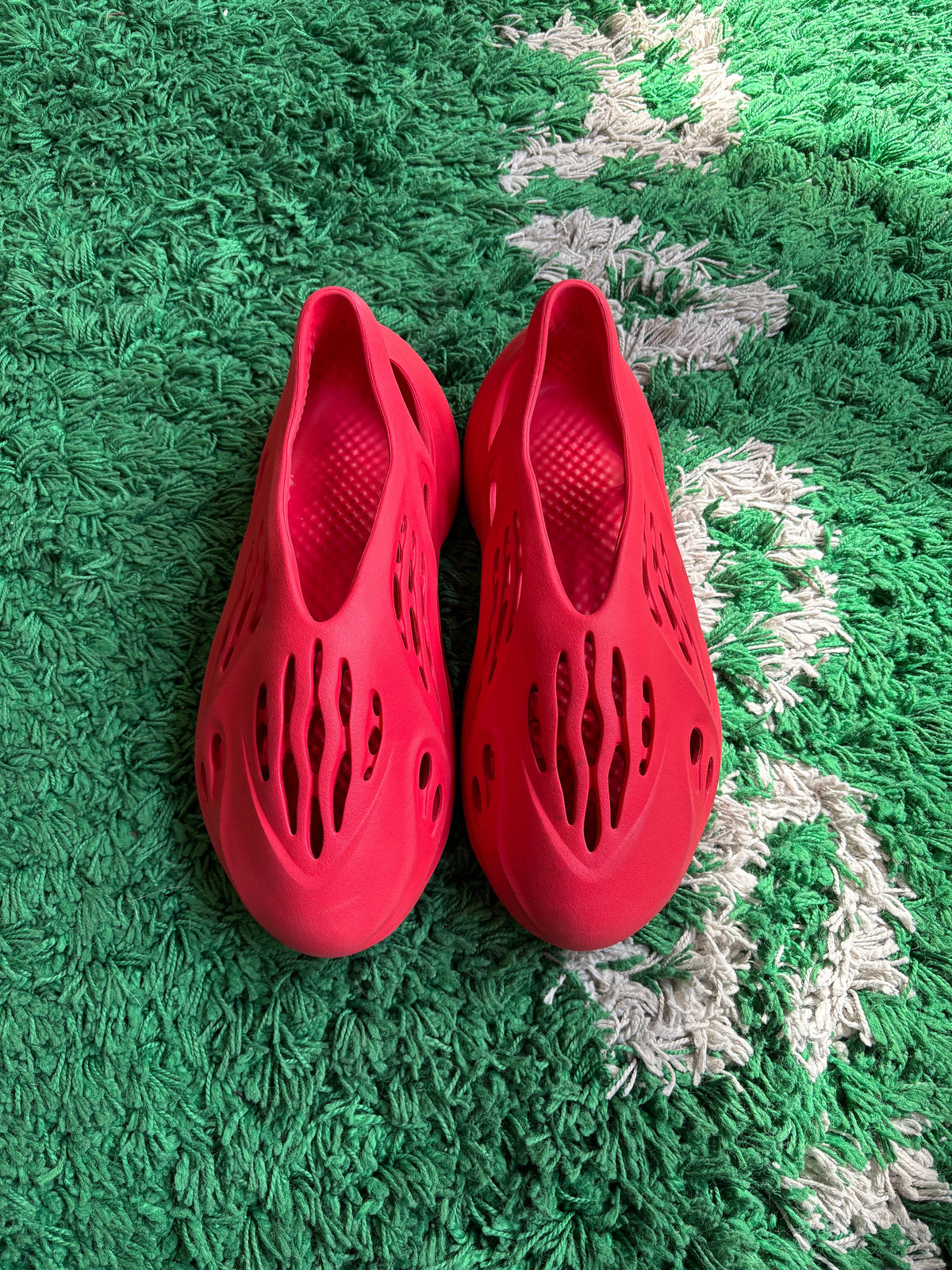 adidas Yeezy Foam Runner “Vermillion” (Size 14) (Lightly Worn) - Image 3
