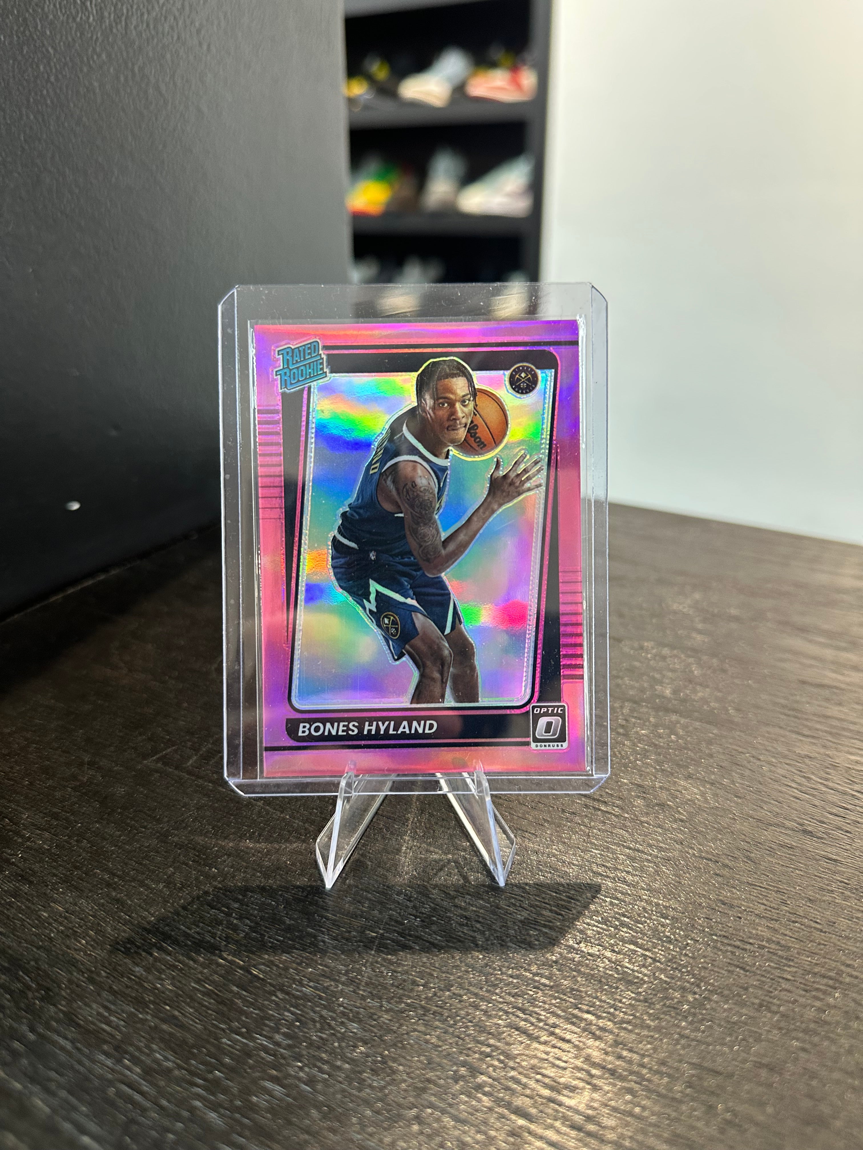 2021-22 Donruss Optic Bones Hyland #194 Pink /25