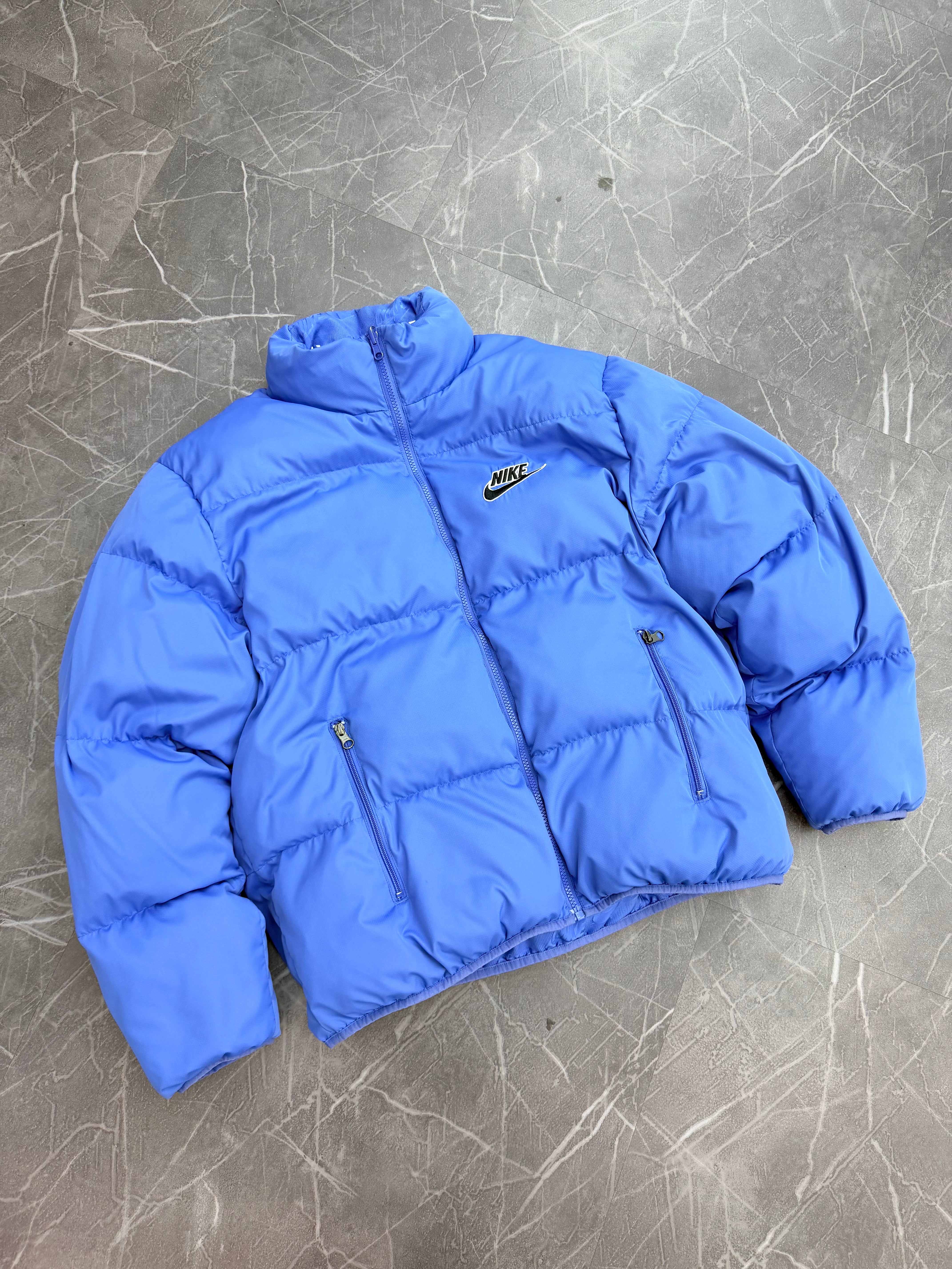 Supreme x Nike Reversible Puffer “Blue”