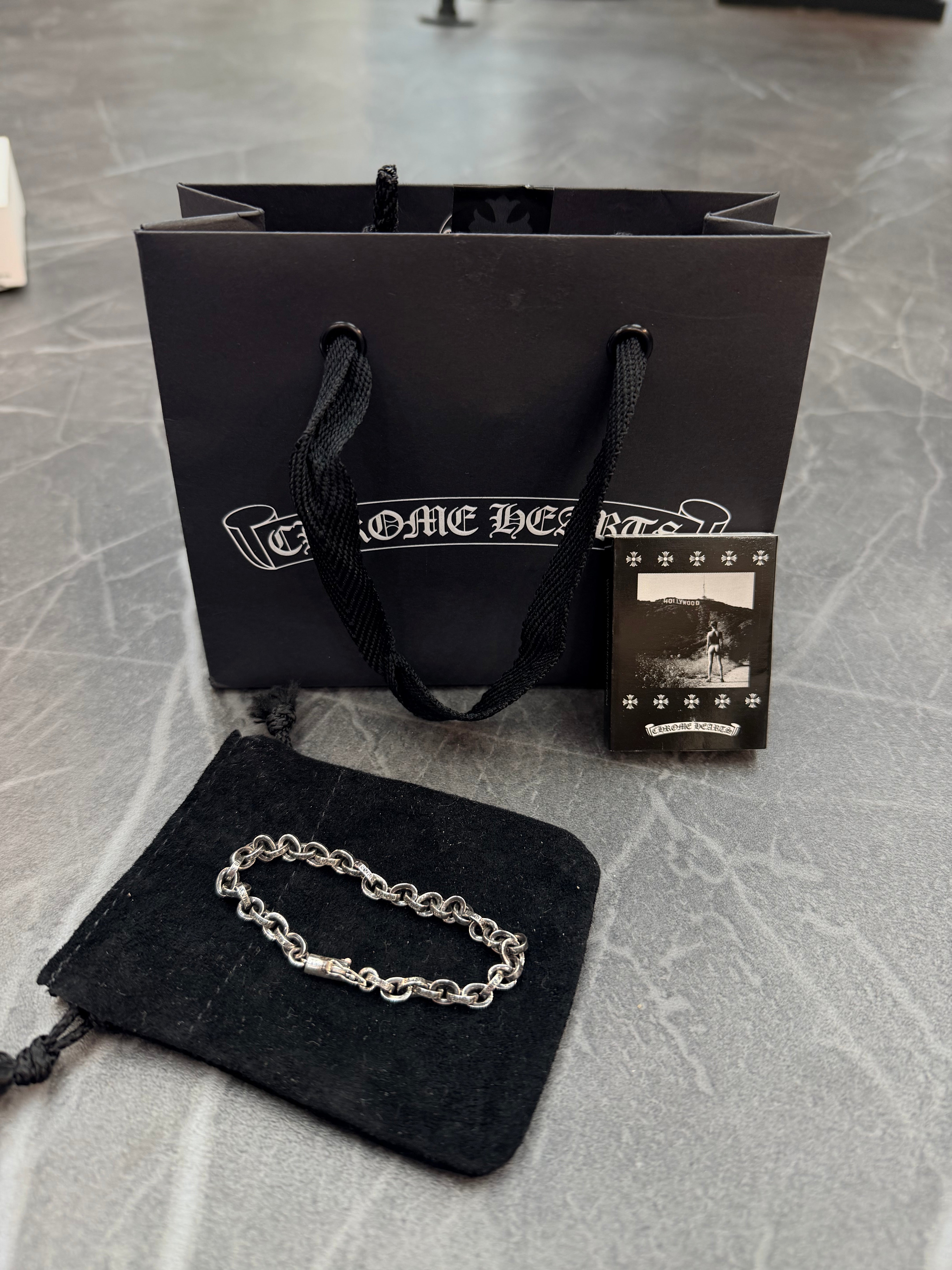 Chrome Hearts Paper Chain Bracelet