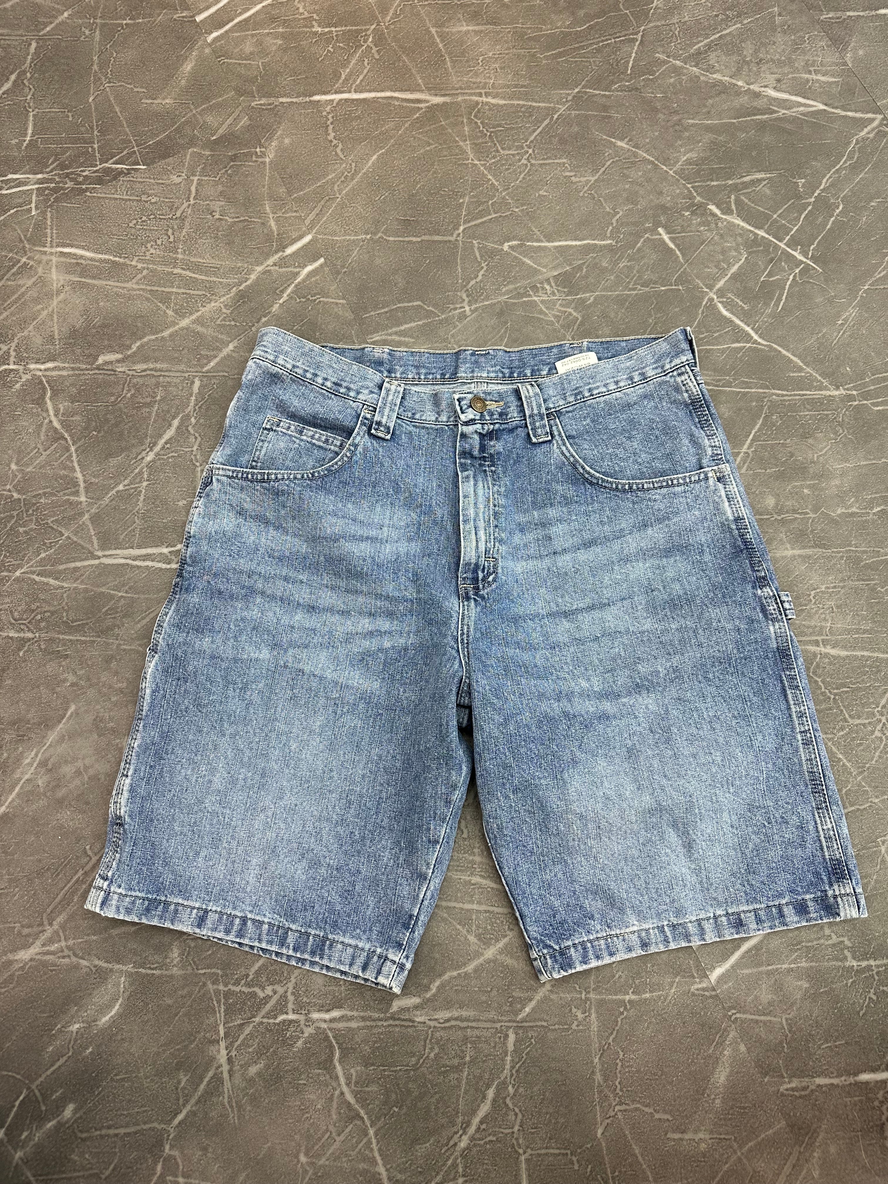 Wrangler Jorts Washed Blue (34)