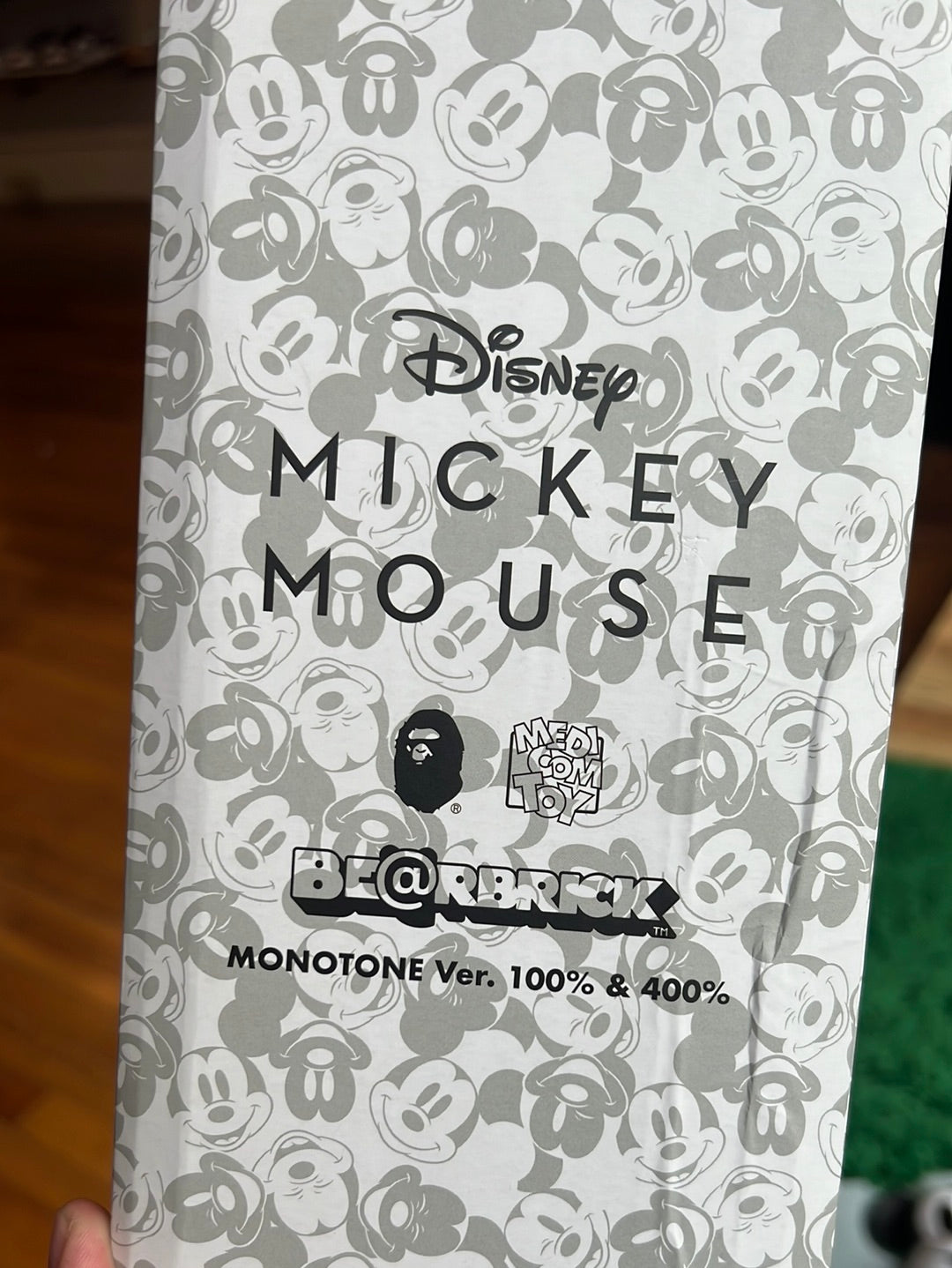 Bearbrick x Bape x Mickey Mouse