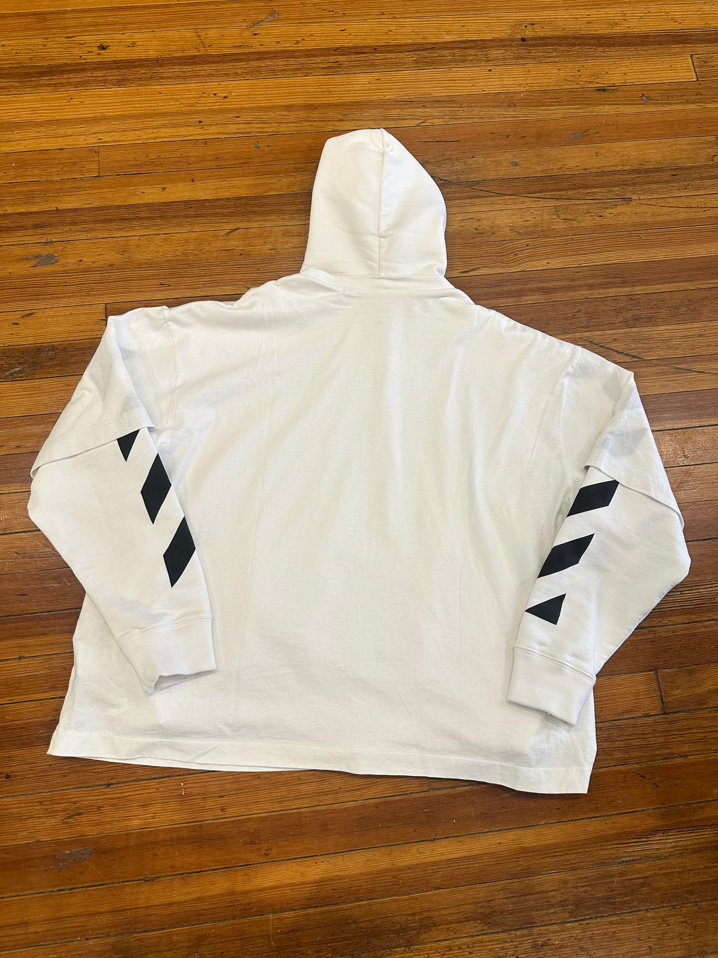 Off-White T Shirt Hoodie “White”