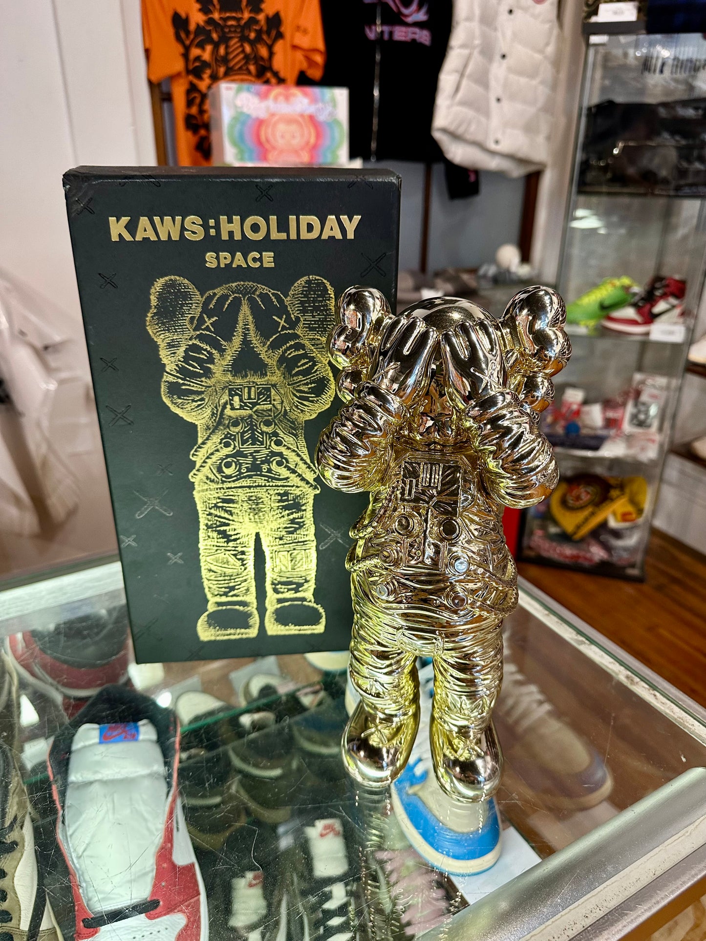 KAWS Holiday Space Figure “Gold”