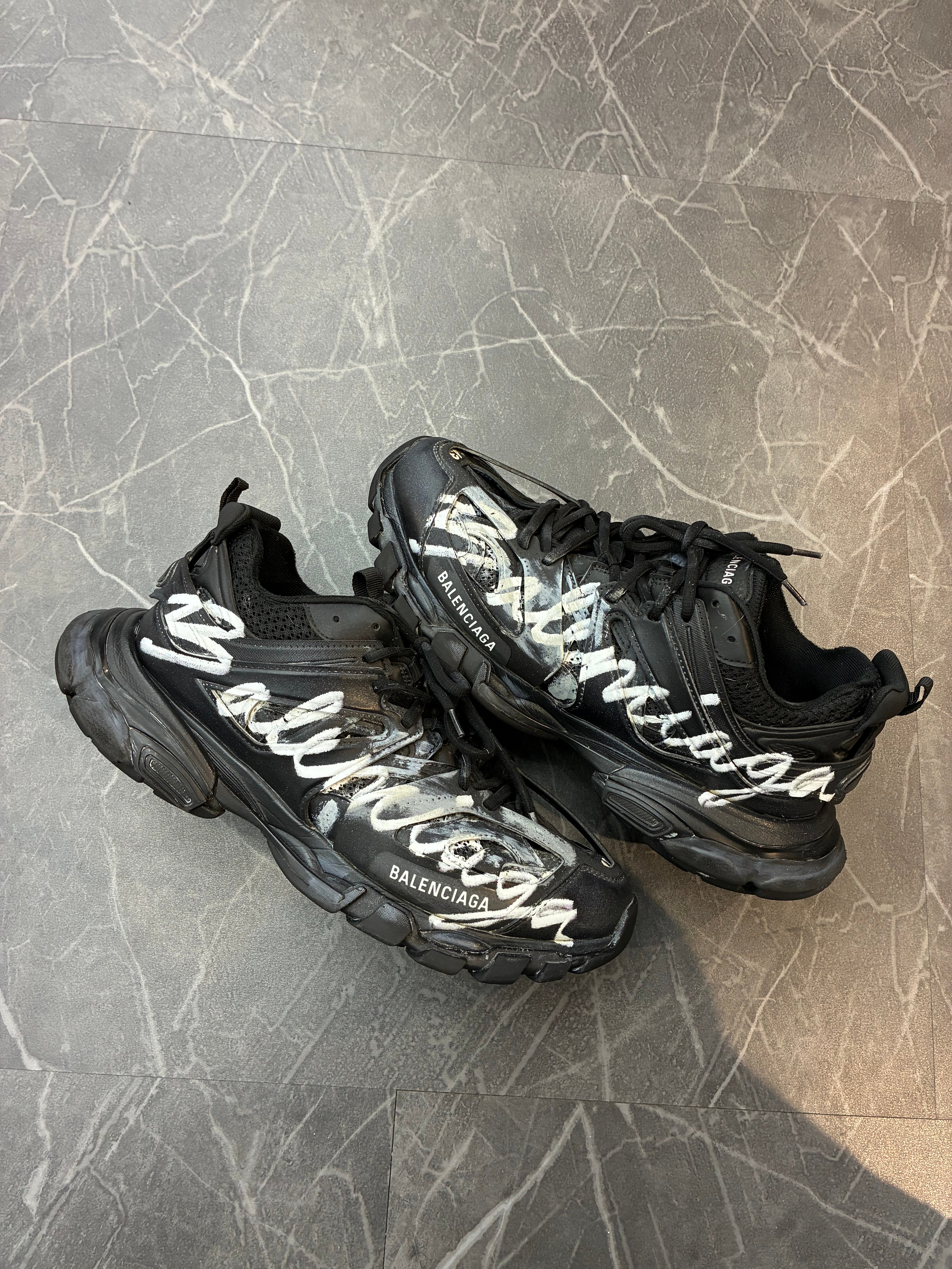 Balenciaga Track Runner “Graffiti Black”