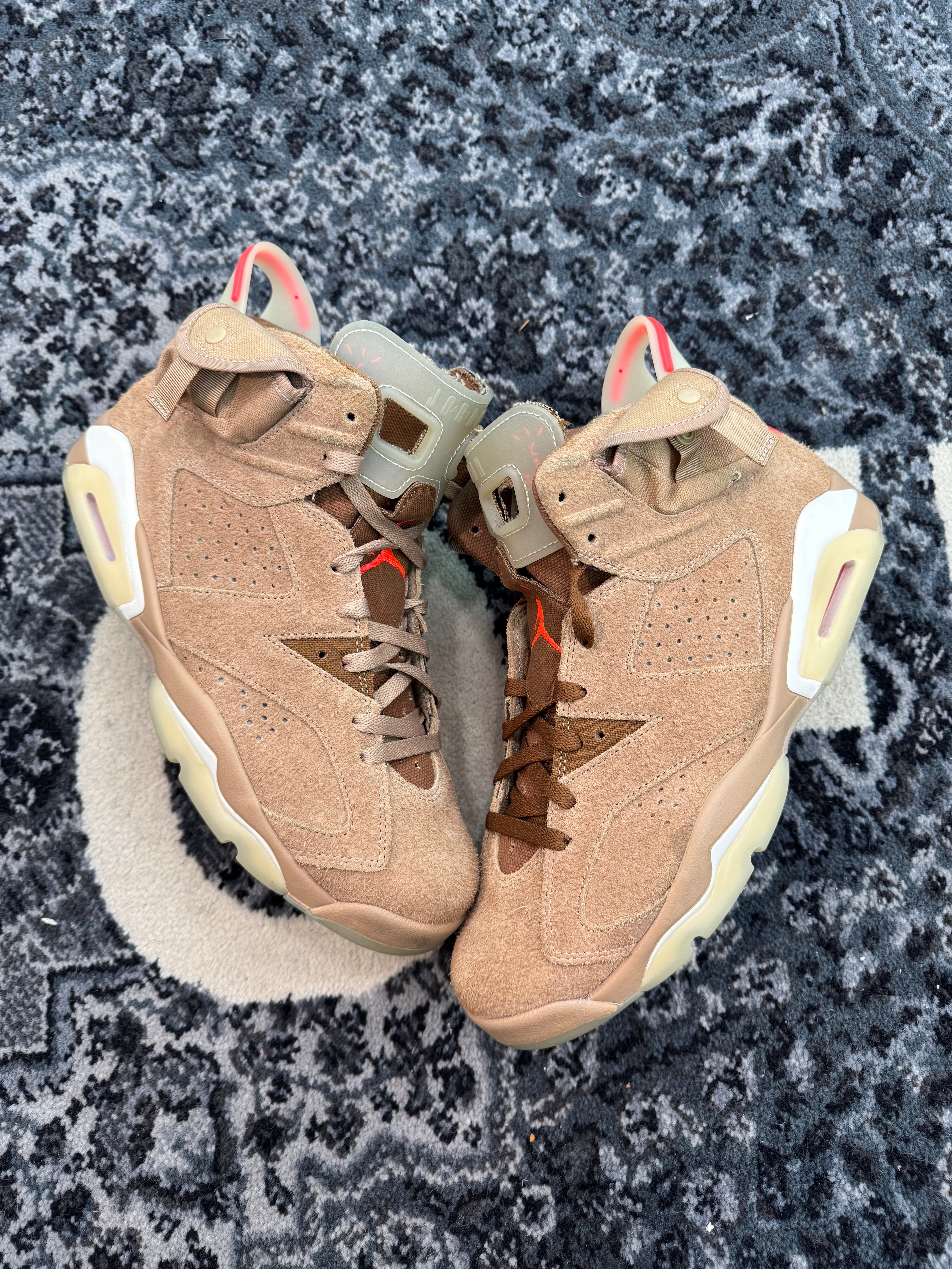 Jordan 6 Travis Scott “British Khaki”